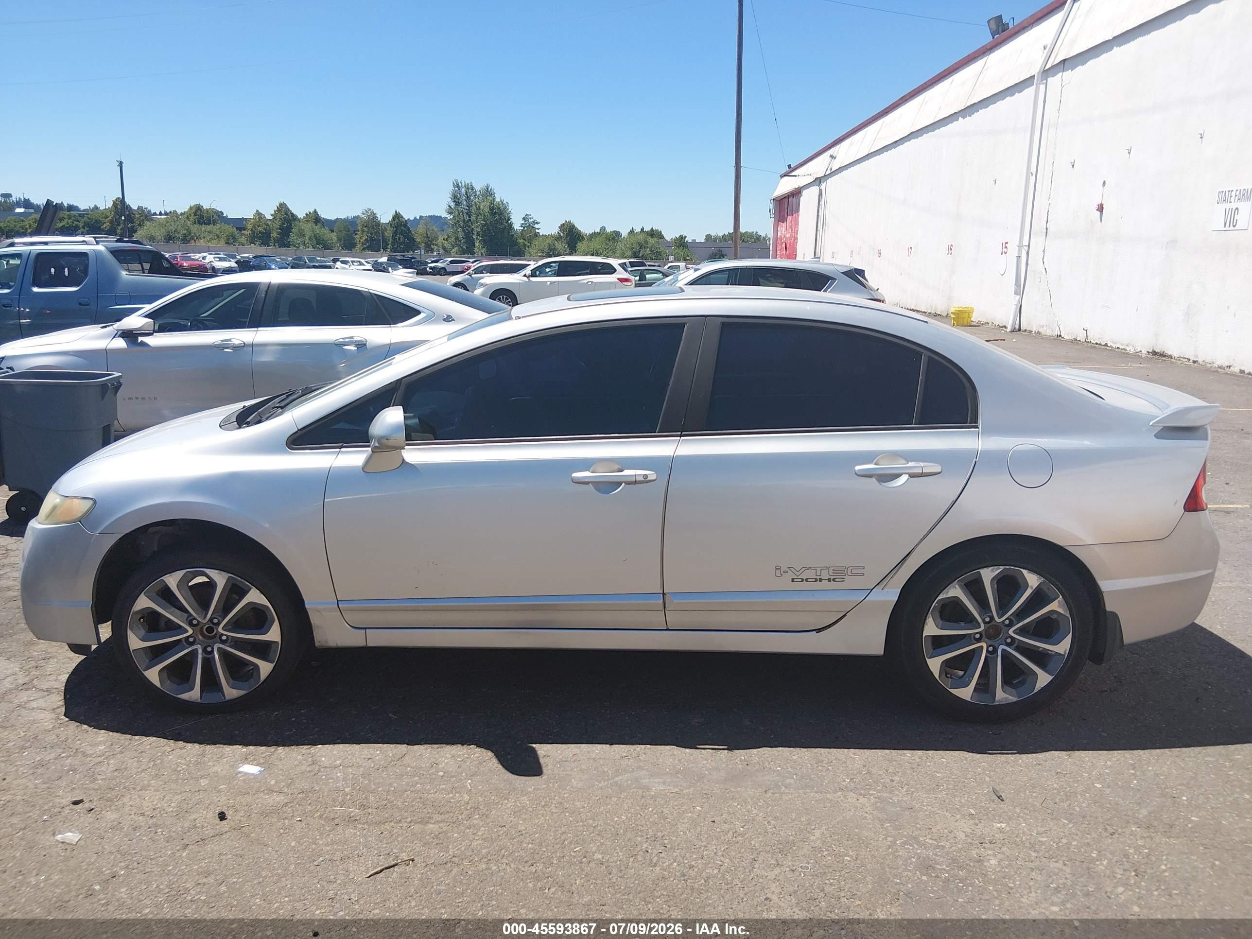 2011 Honda Civic Si Silver vin: 2HGFA5E56BH701330