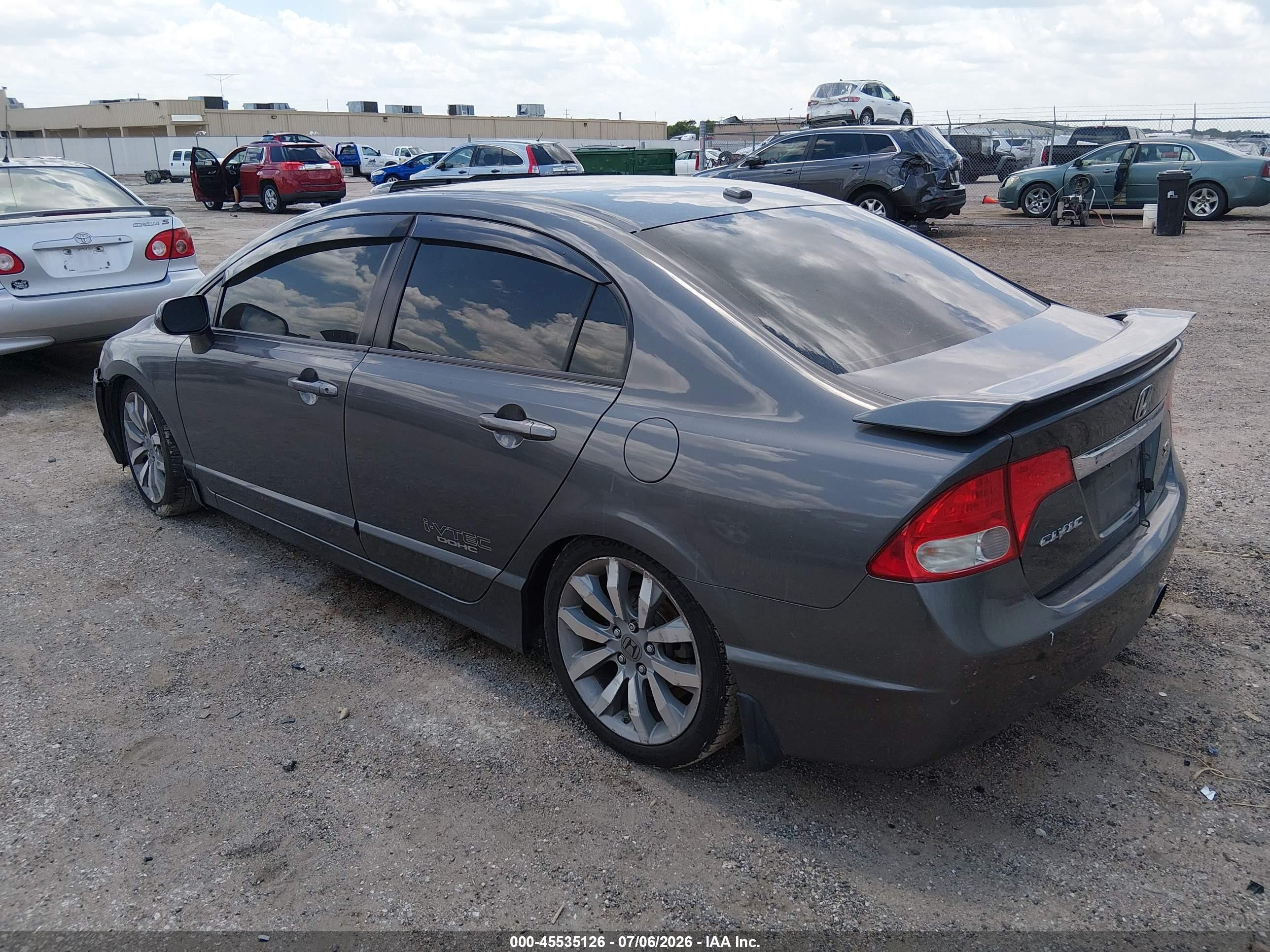 2011 Honda Civic Si Gray vin: 2HGFA5E57BH701563