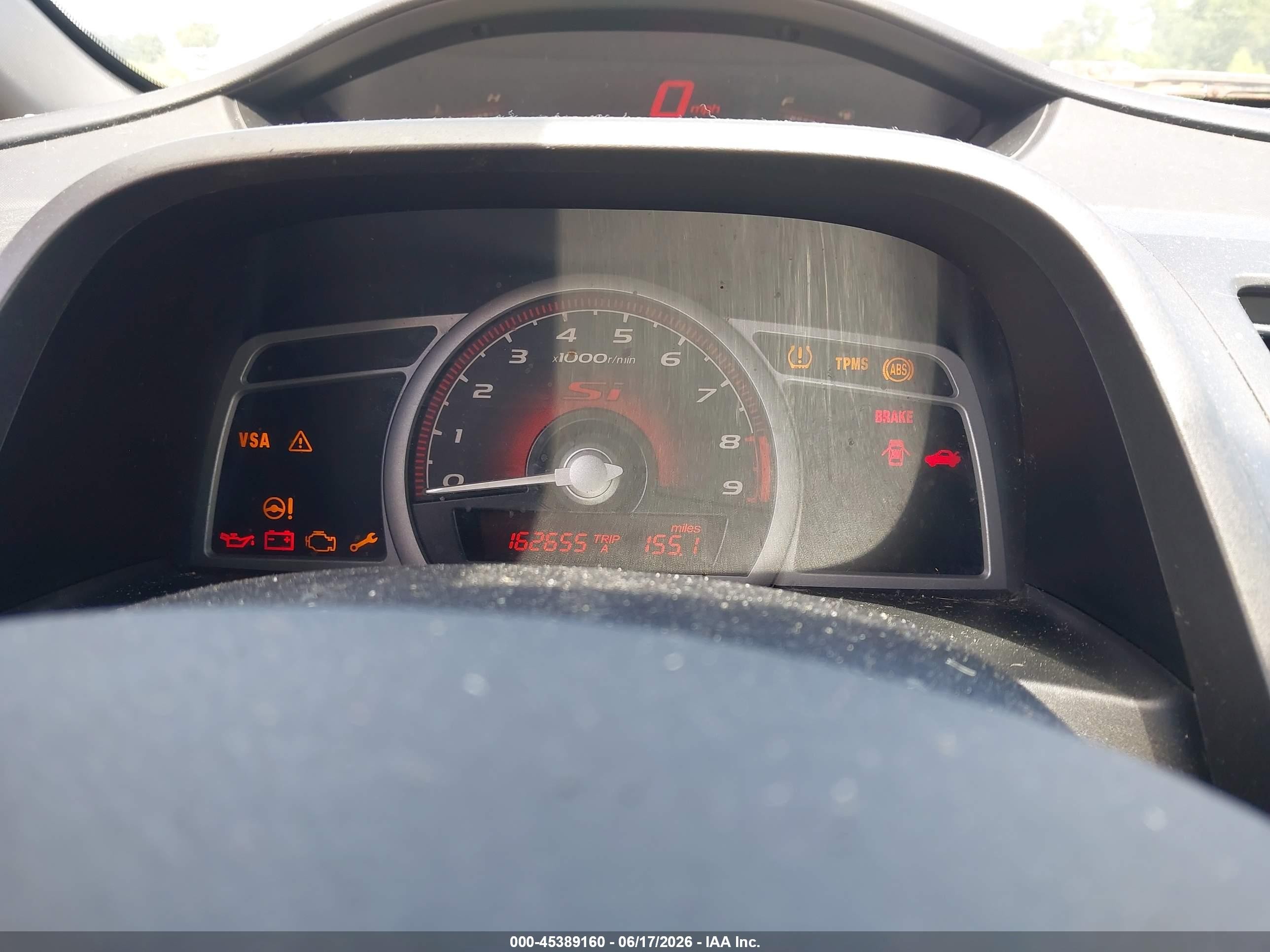 2011 Honda Civic Si Gray vin: 2HGFA5E58BH700292