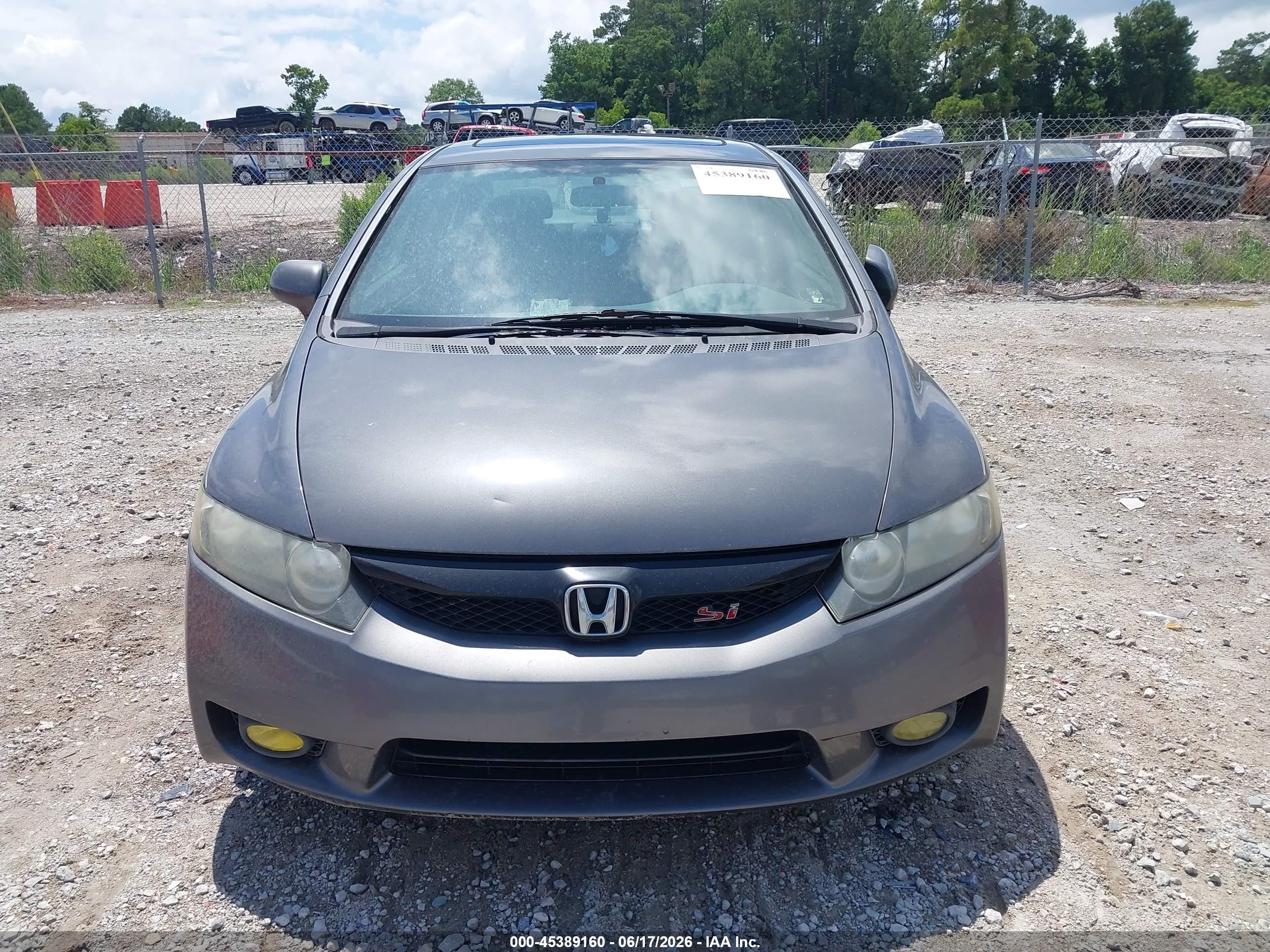 2011 Honda Civic Si Gray vin: 2HGFA5E58BH700292