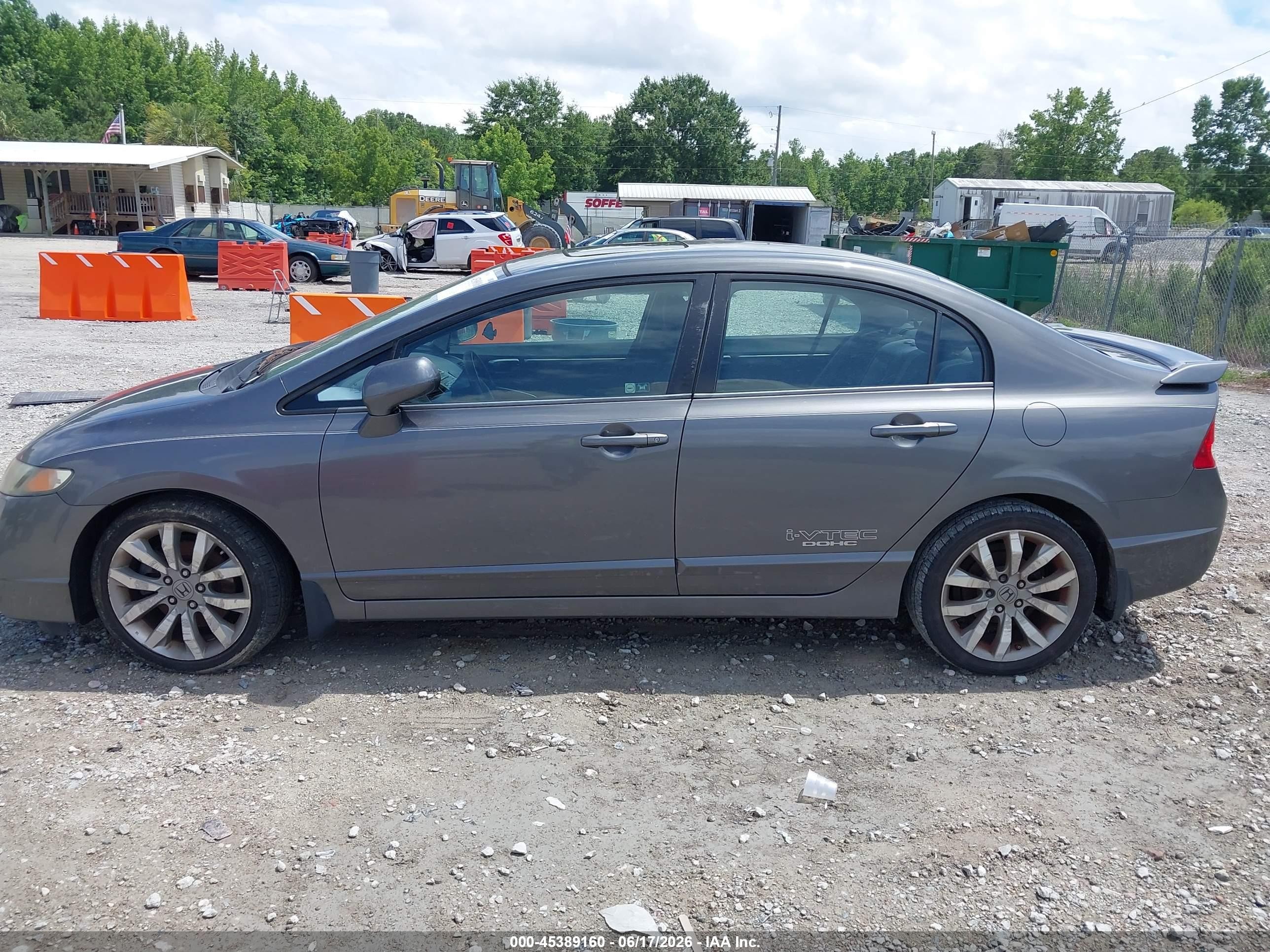 2011 Honda Civic Si Gray vin: 2HGFA5E58BH700292