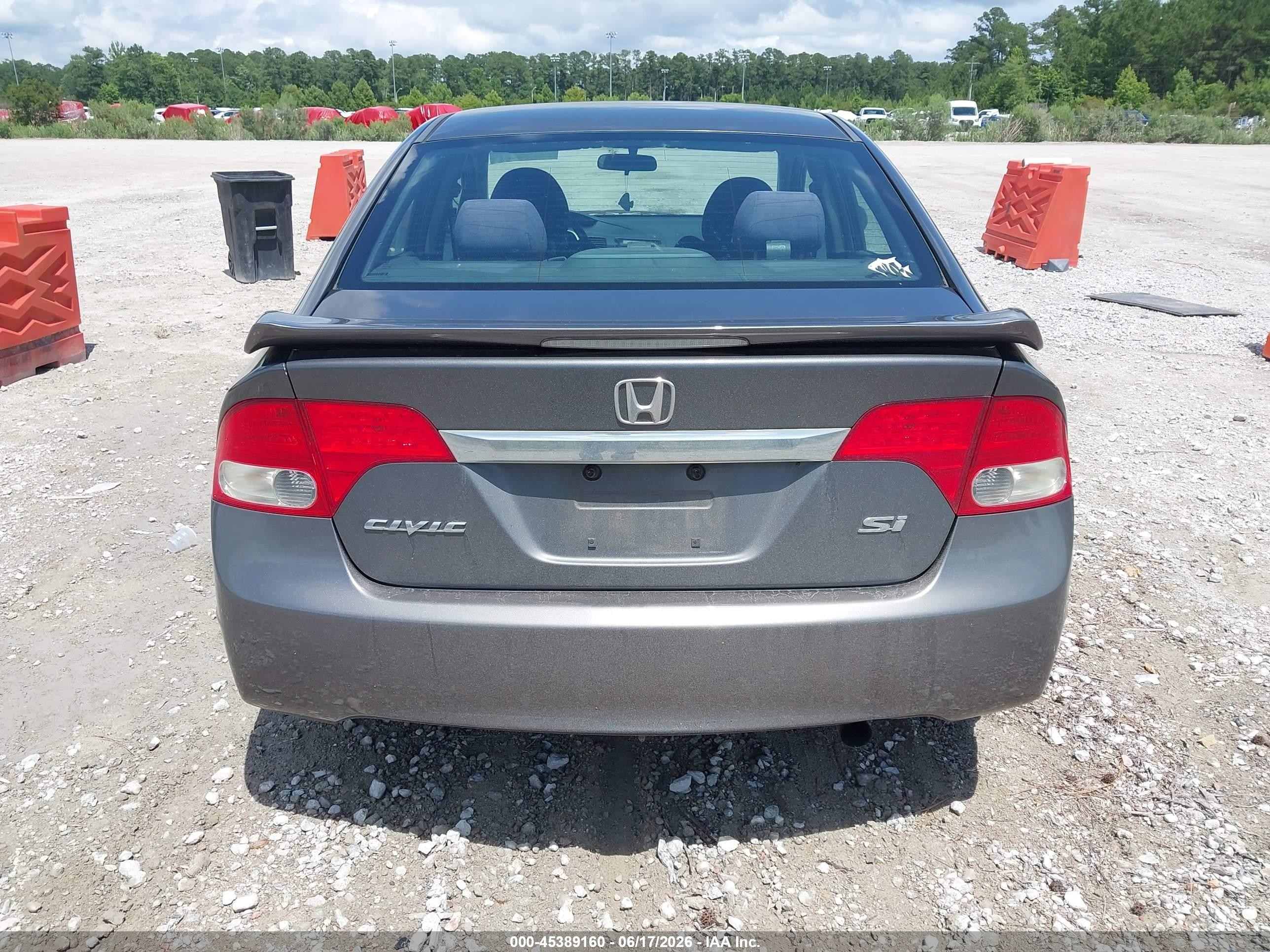 2011 Honda Civic Si Gray vin: 2HGFA5E58BH700292