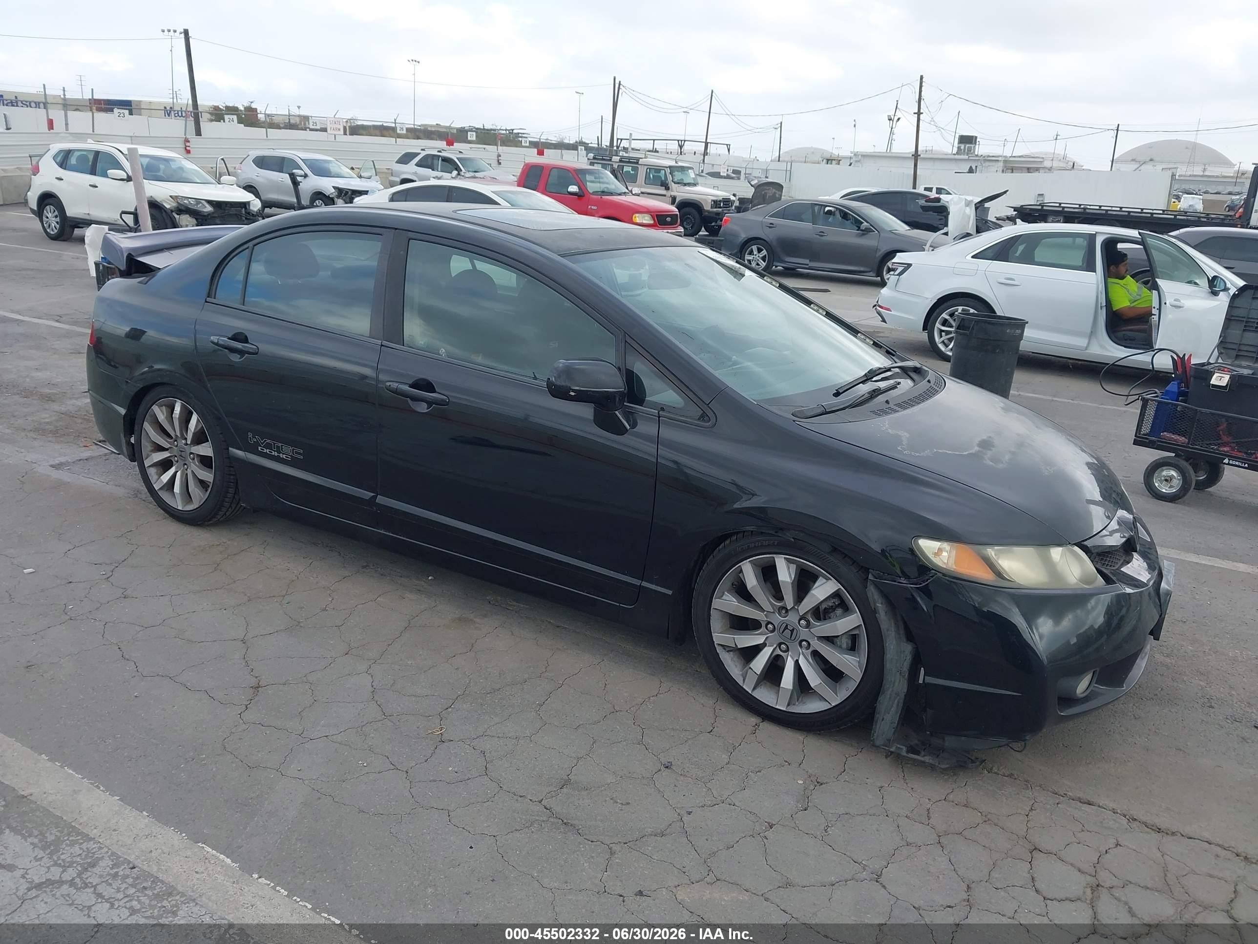 2011 Honda Civic Si Black vin: 2HGFA5E59BH701774