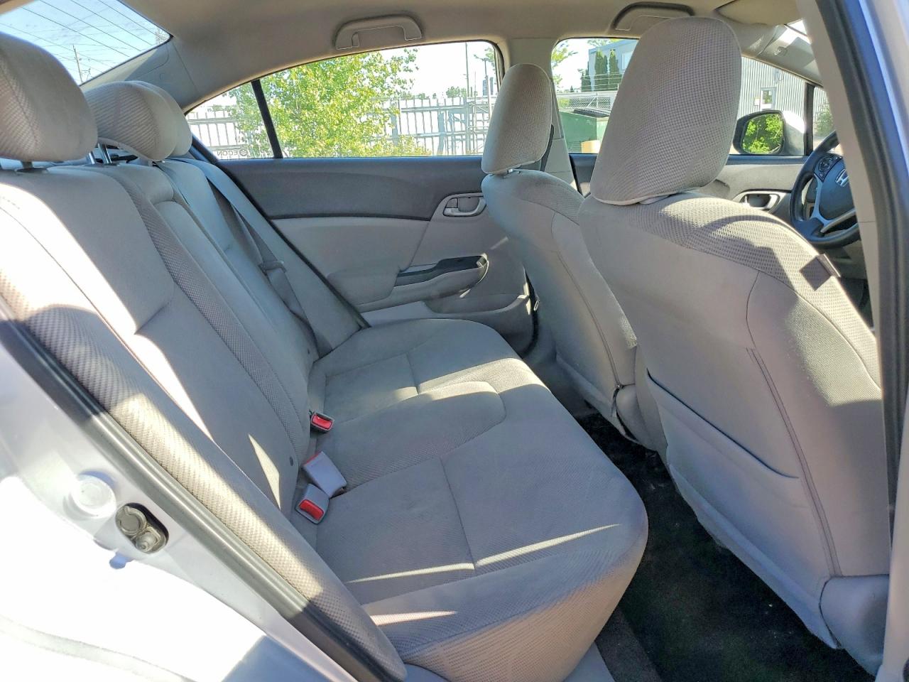 2012 Honda Civic Lx Silver vin: 2HGFB2E40CH005809