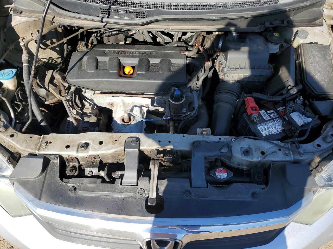 2012 Honda Civic Lx Silver vin: 2HGFB2E40CH005809