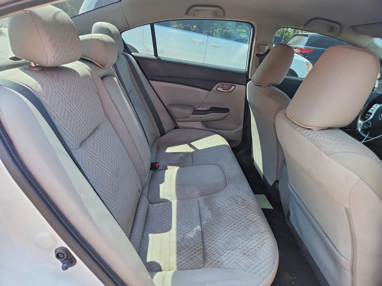 2014 Honda Civic Lx Gray vin: 2HGFB2E44EH024107