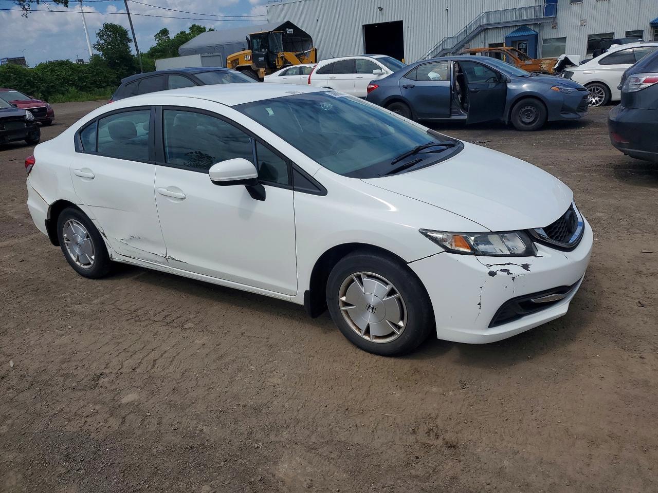 2014 Honda Civic Lx White vin: 2HGFB2E46EH032208