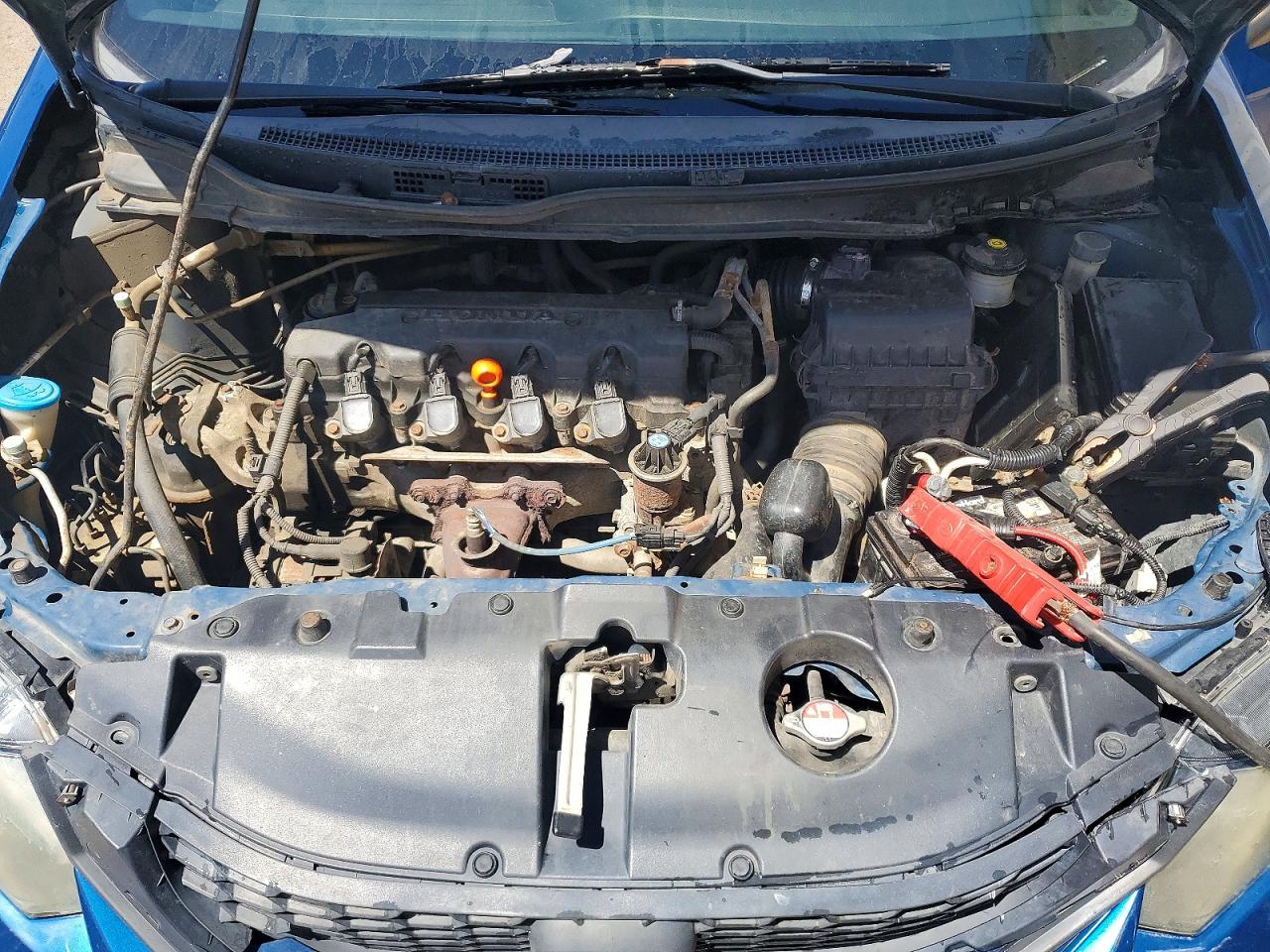 2013 Honda Civic Lx Синий vin: 2HGFB2E47DH035570