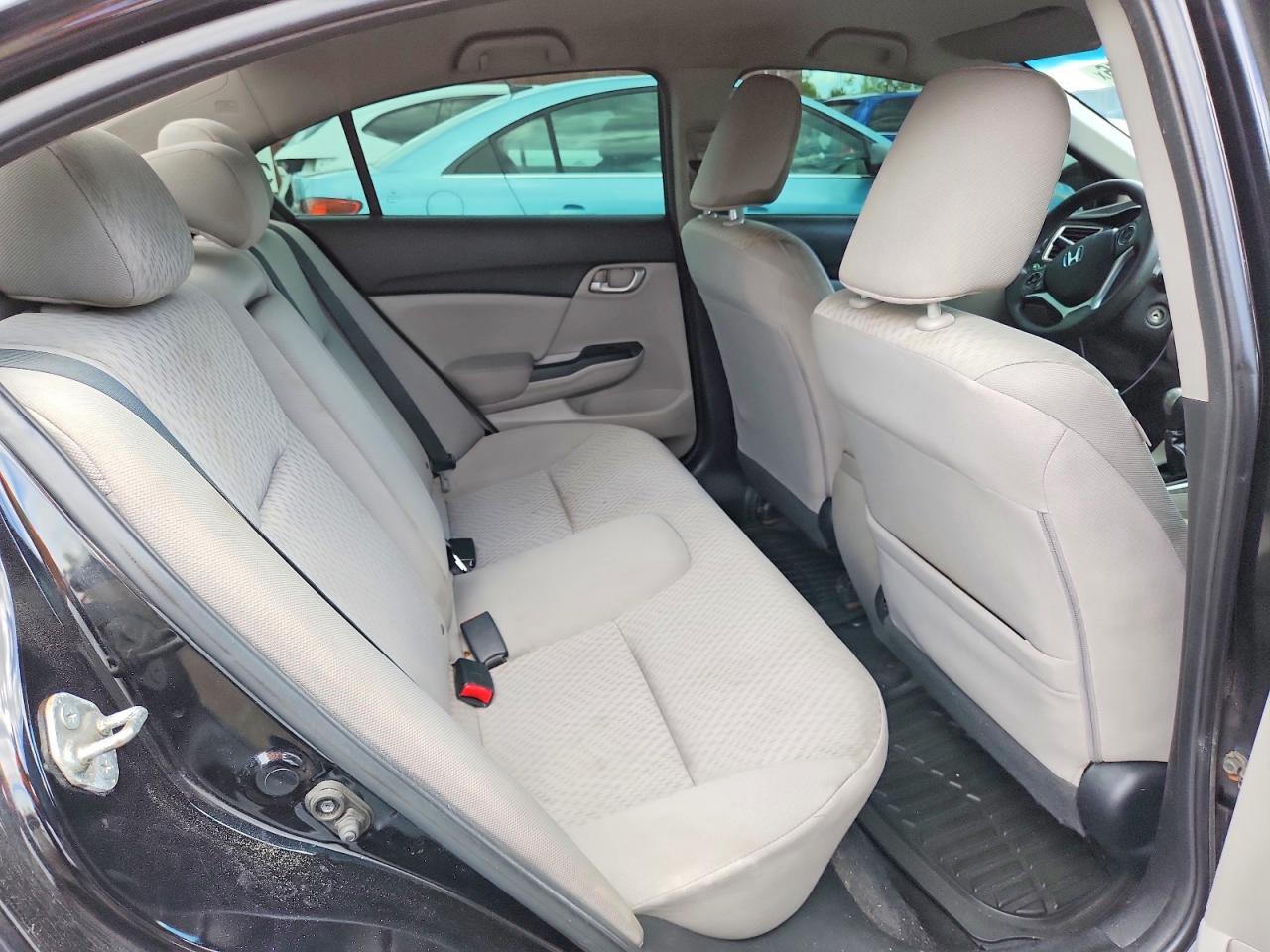 2014 Honda Civic Lx Black vin: 2HGFB2E48EH002031