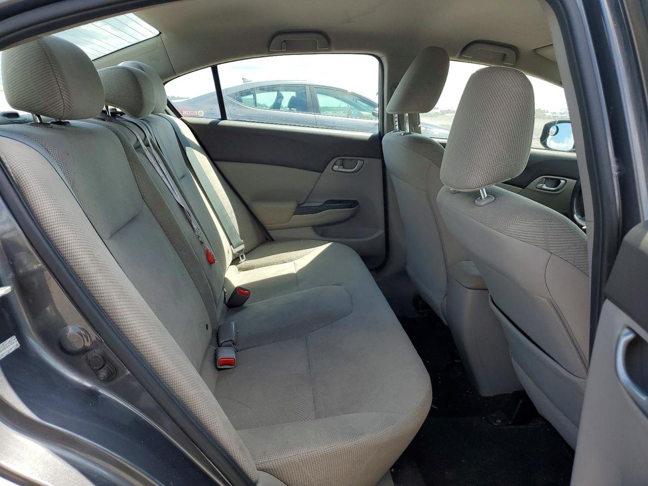 2012 Honda Civic Lx Gray vin: 2HGFB2E49CH017036