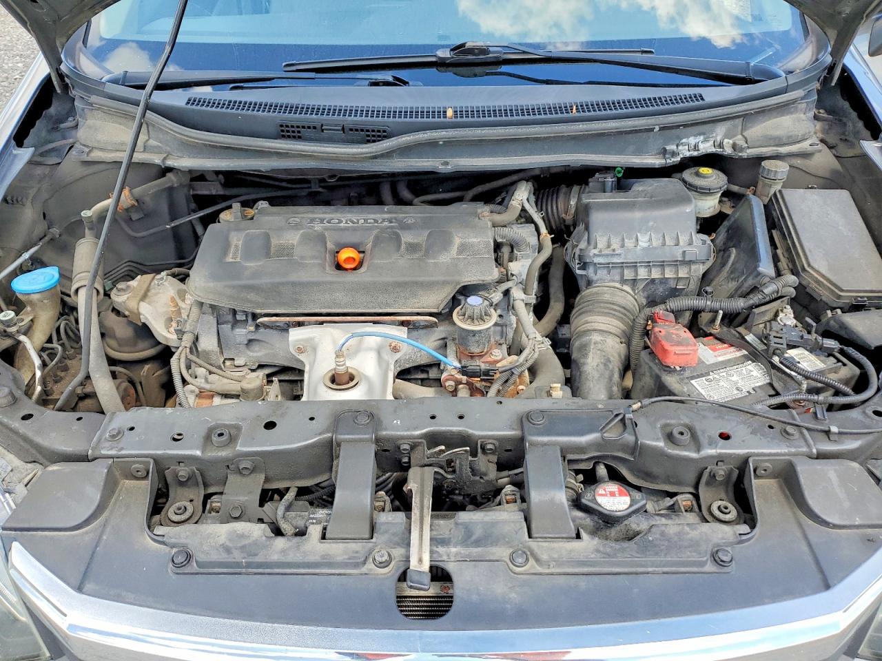 2012 Honda Civic Lx Gray vin: 2HGFB2E49CH017036