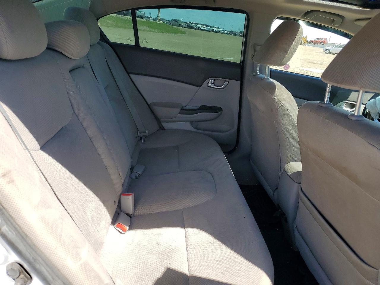 2012 Honda Civic Lx Silver vin: 2HGFB2E50CH013952