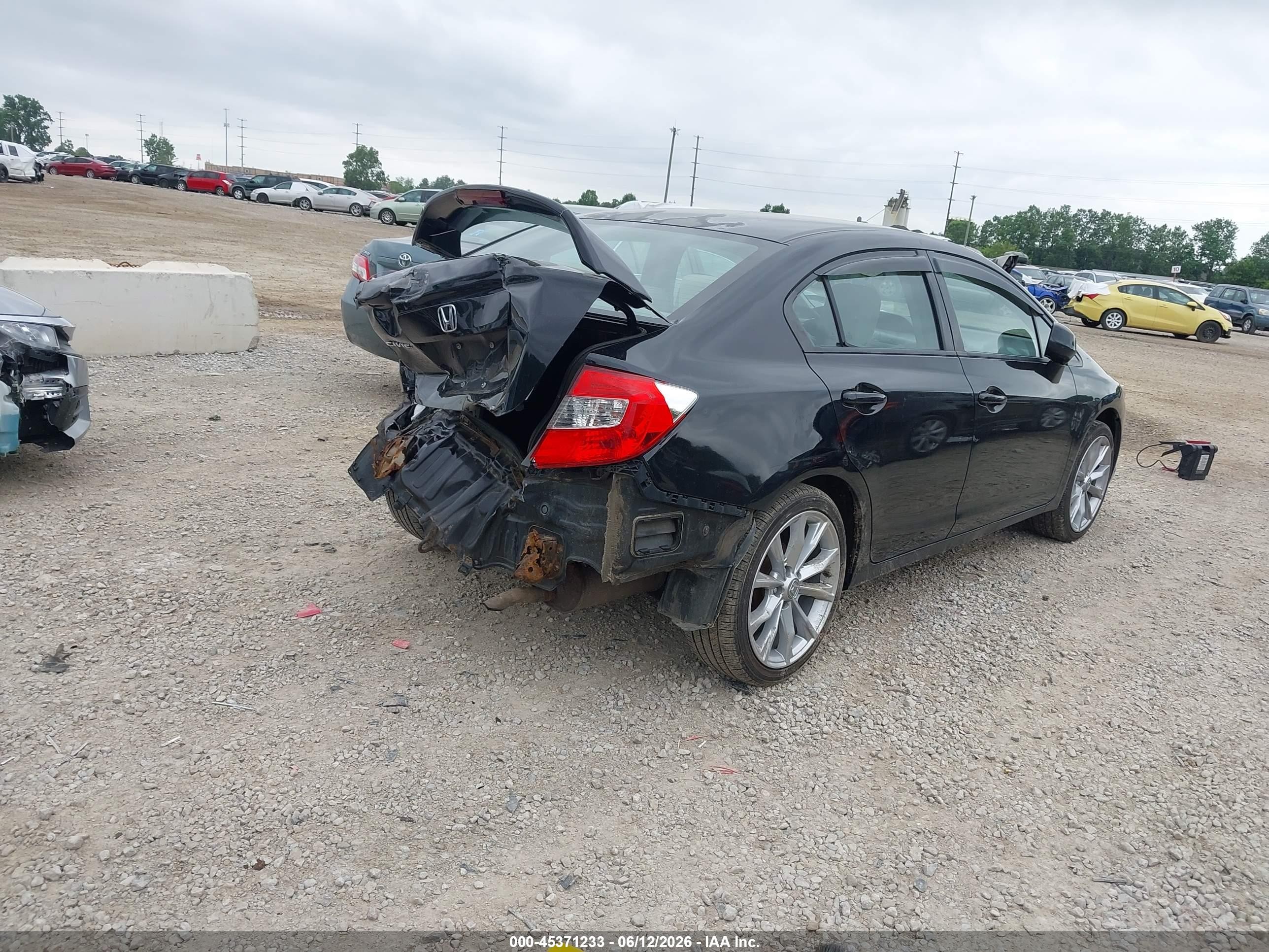 2012 Honda Civic Lx Black vin: 2HGFB2E50CH550577