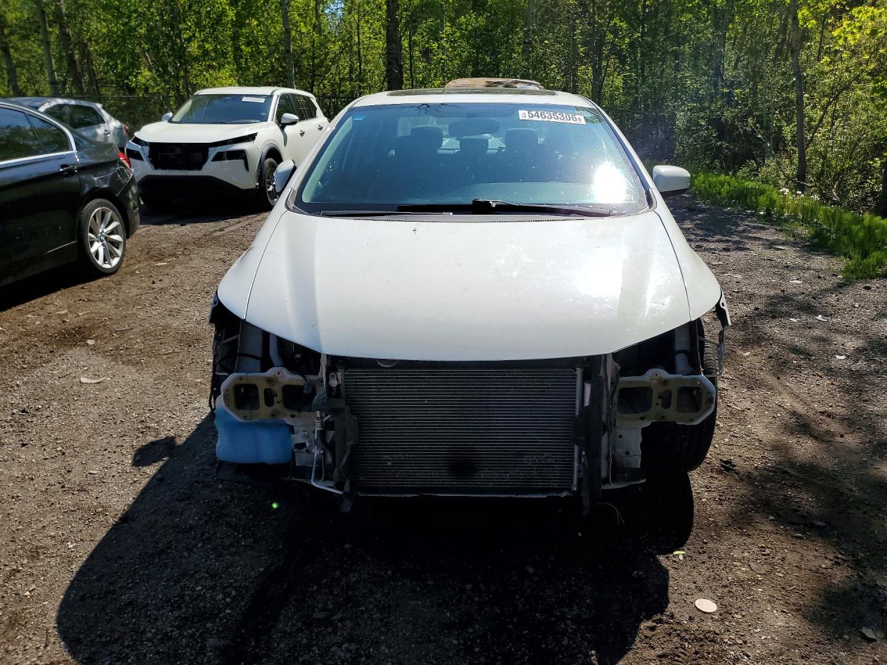 2014 Honda Civic Lx White vin: 2HGFB2E50EH030141