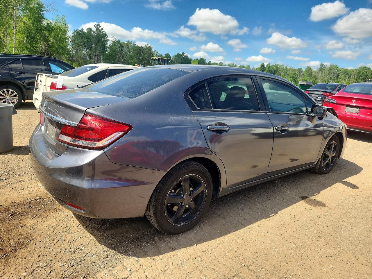 2014 Honda Civic Gray vin: 2HGFB2E51EH023585