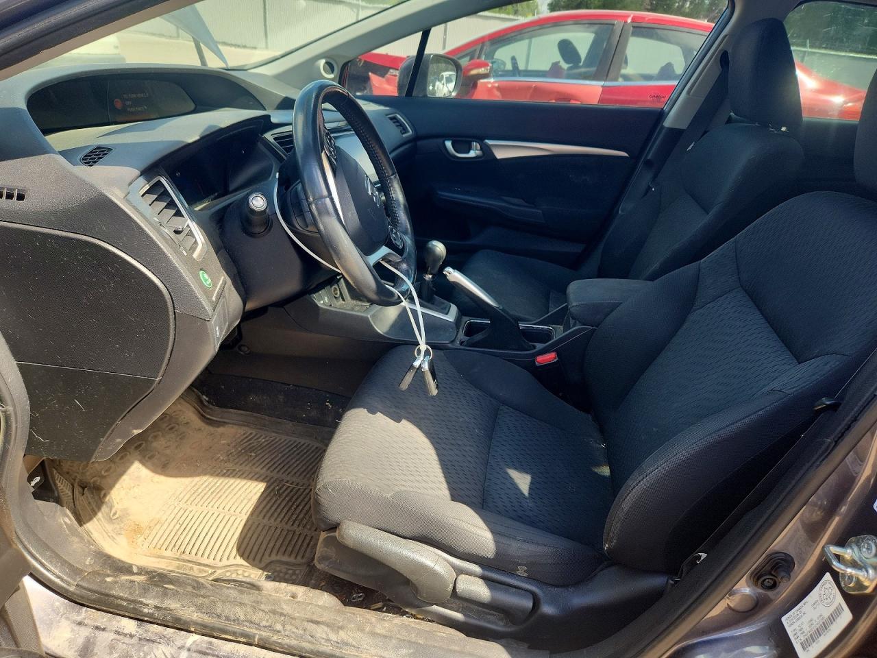 2014 Honda Civic Gray vin: 2HGFB2E51EH023585