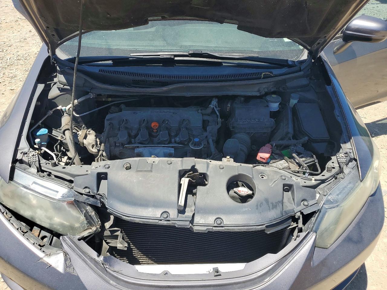 2015 Honda Civic Lx Gray vin: 2HGFB2E51FH532836