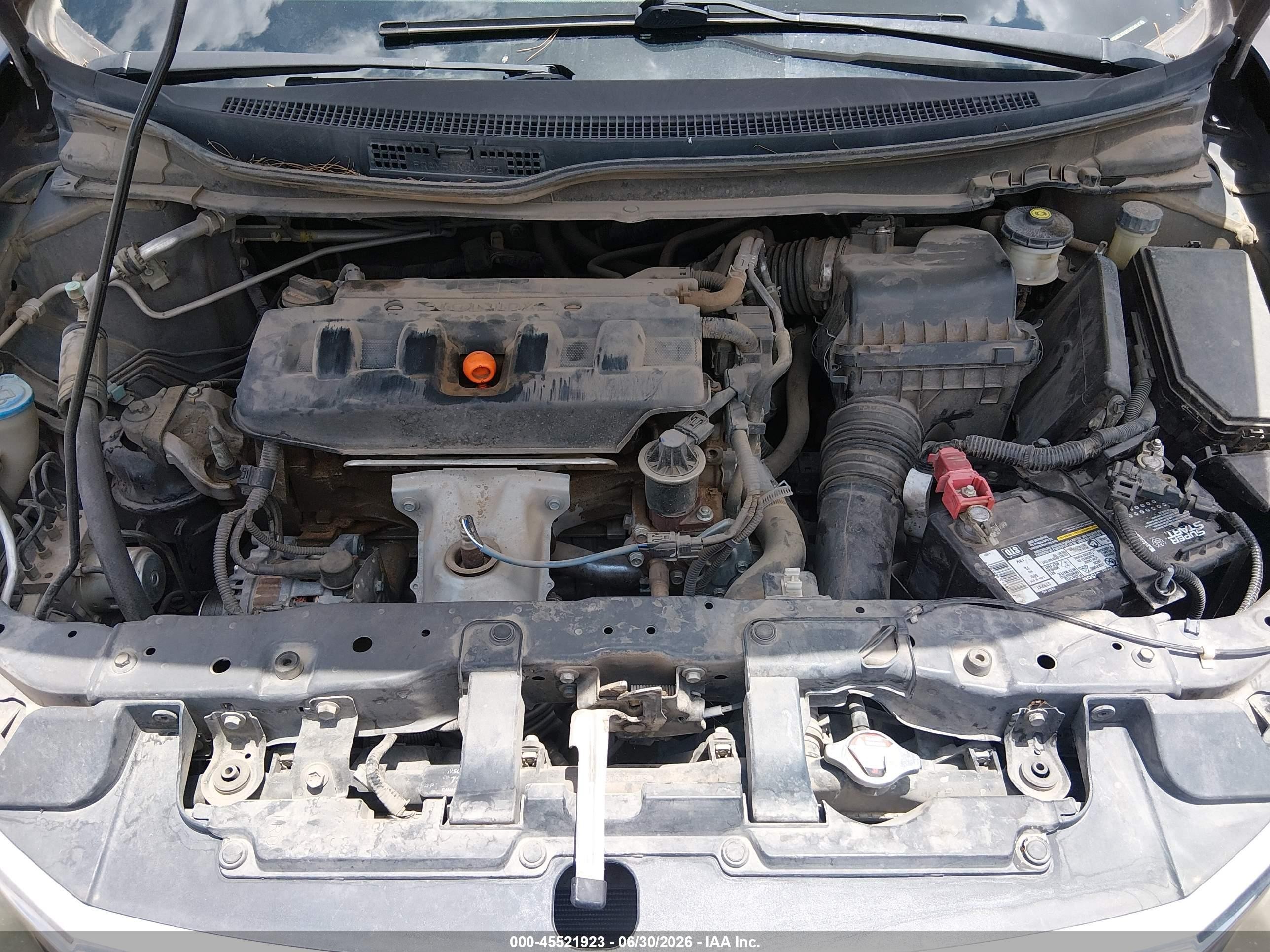 2012 Honda Civic Lx Gray vin: 2HGFB2E52CH553335