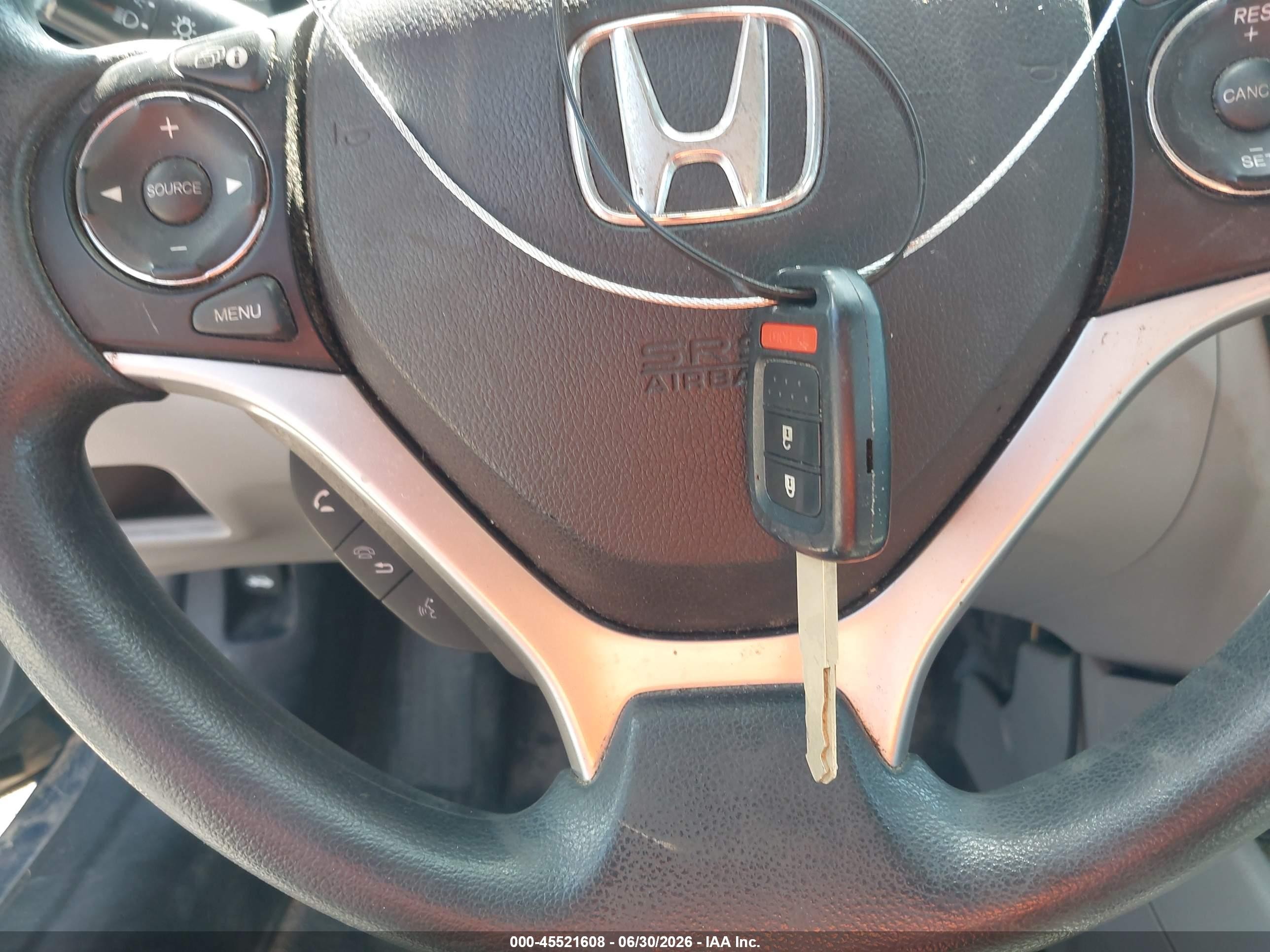 2014 Honda Civic Lx Blue vin: 2HGFB2E52EH553502