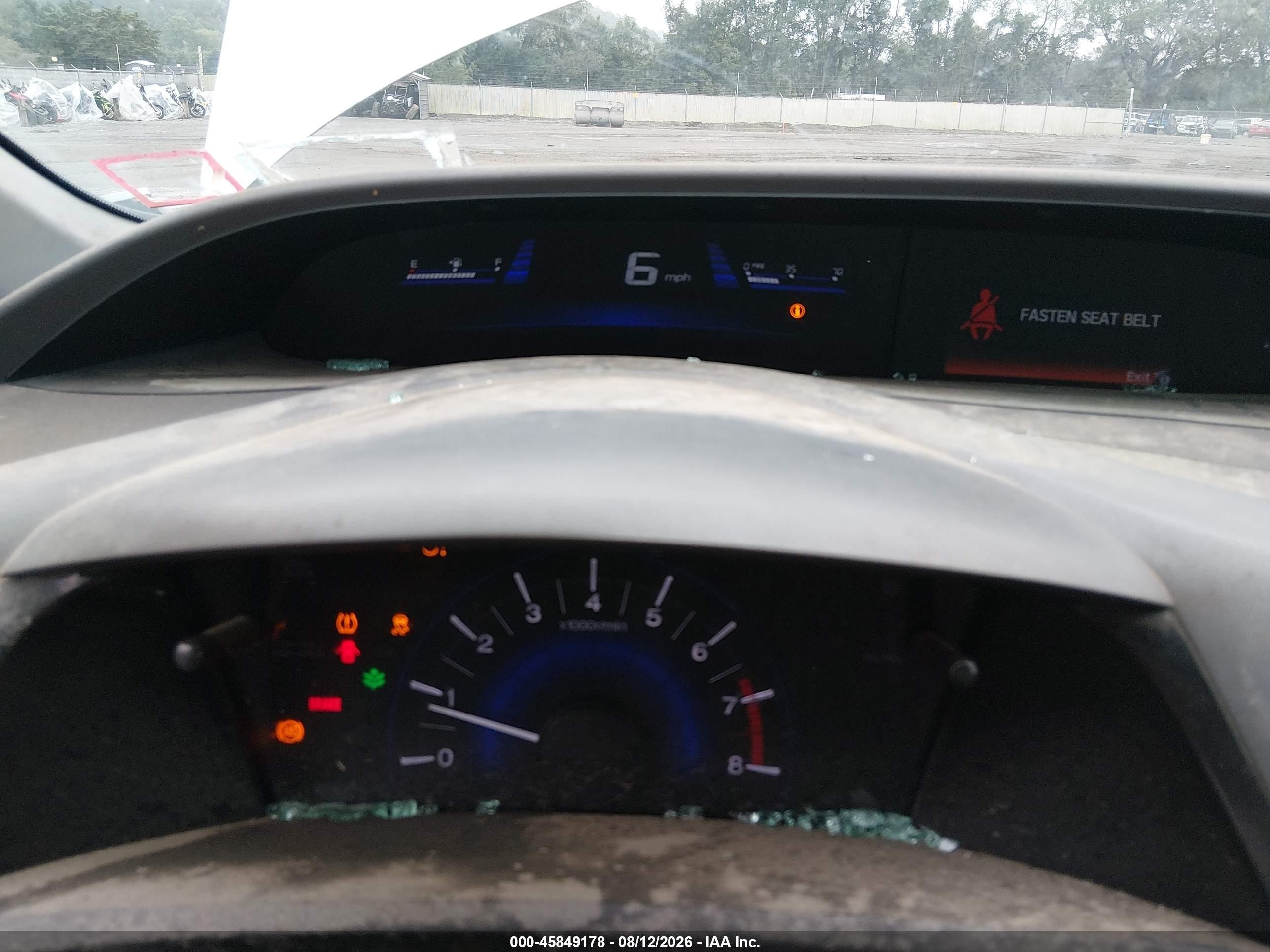 2012 Honda Civic Lx Silver vin: 2HGFB2E53CH530534