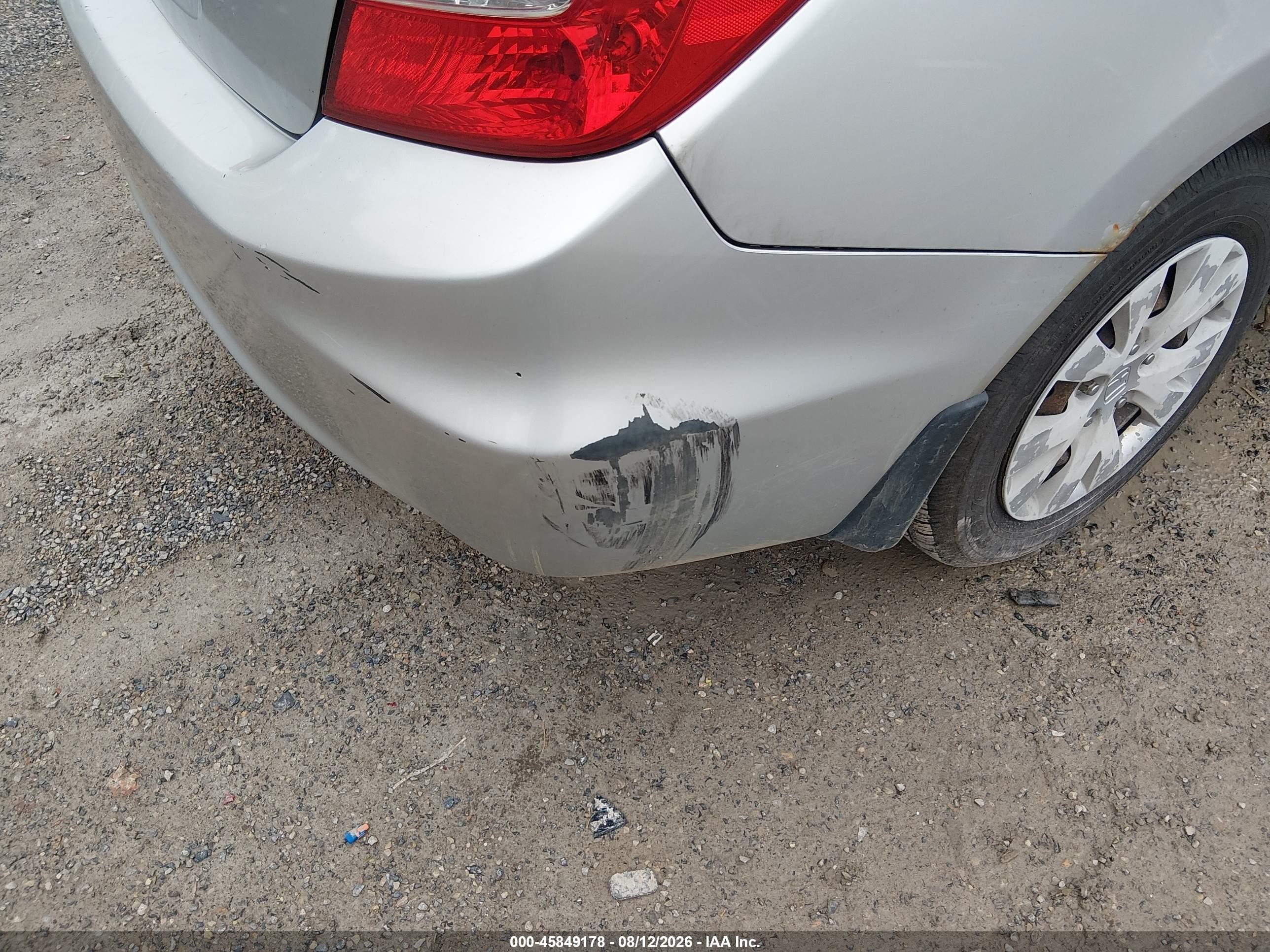 2012 Honda Civic Lx Silver vin: 2HGFB2E53CH530534