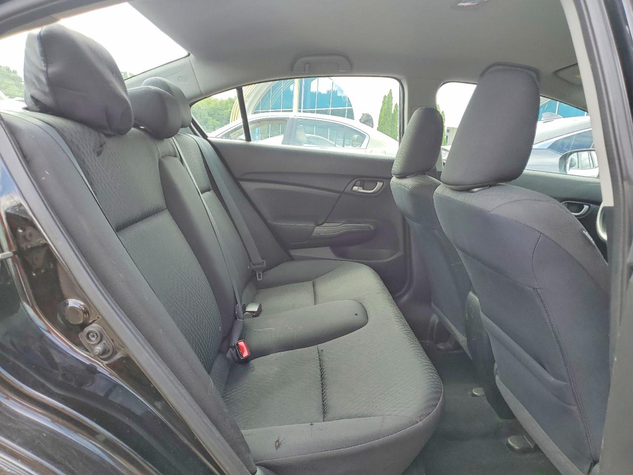 2014 Honda Civic Lx Black vin: 2HGFB2E53EH555470