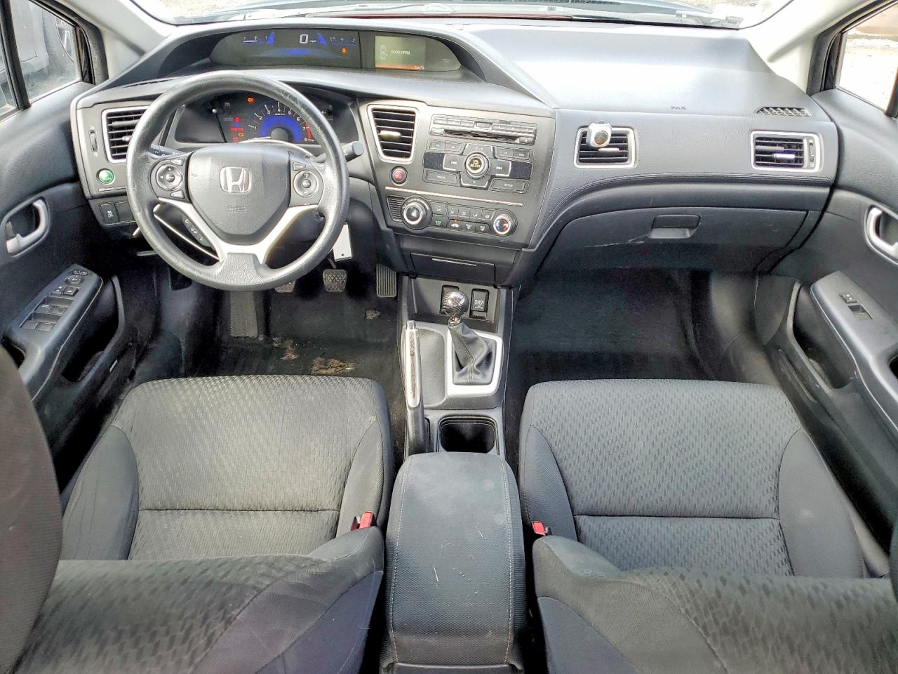 2014 Honda Civic Lx Black vin: 2HGFB2E53EH555470