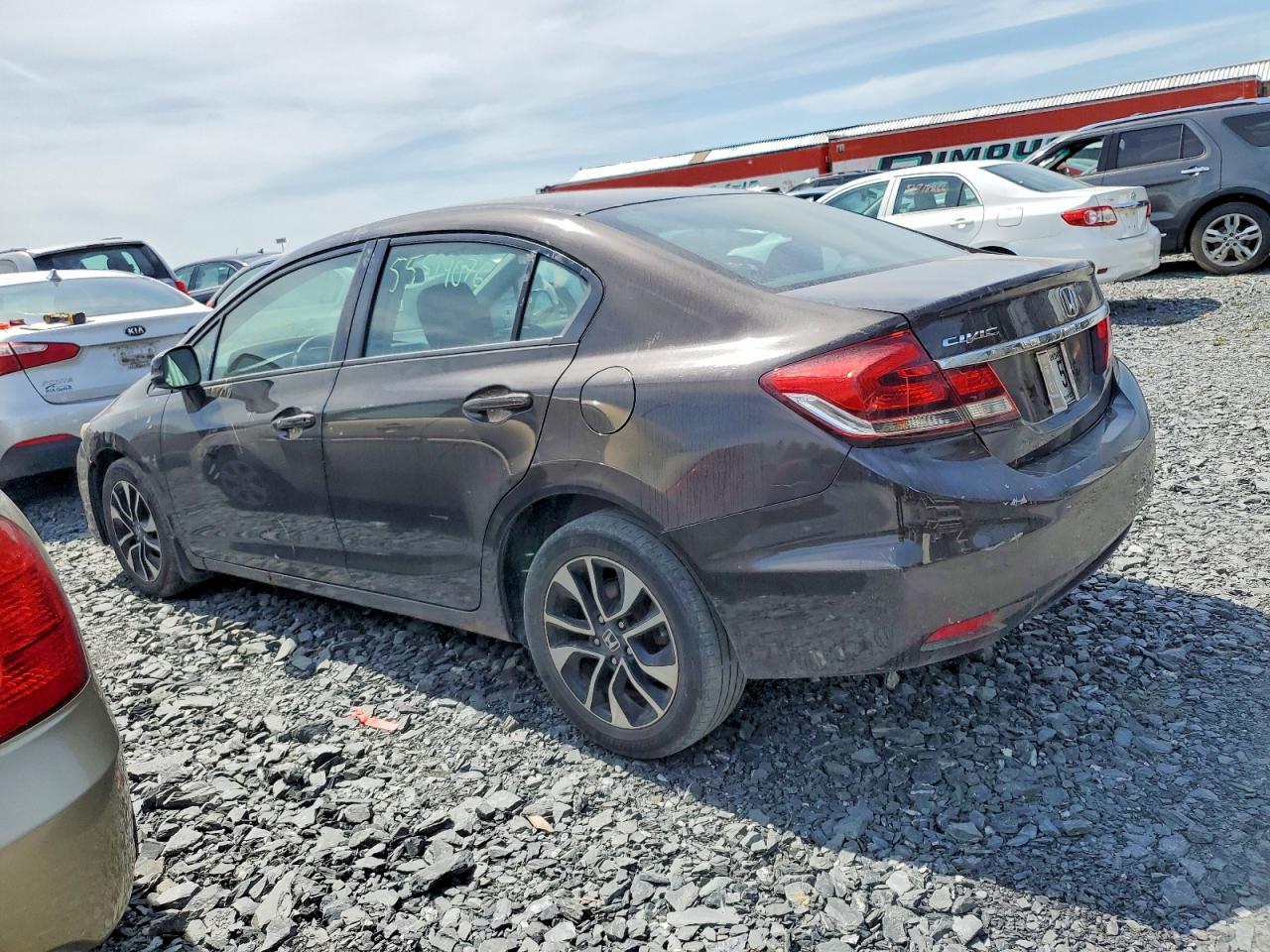 2013 Honda Civic Lx Charcoal vin: 2HGFB2E54DH017164