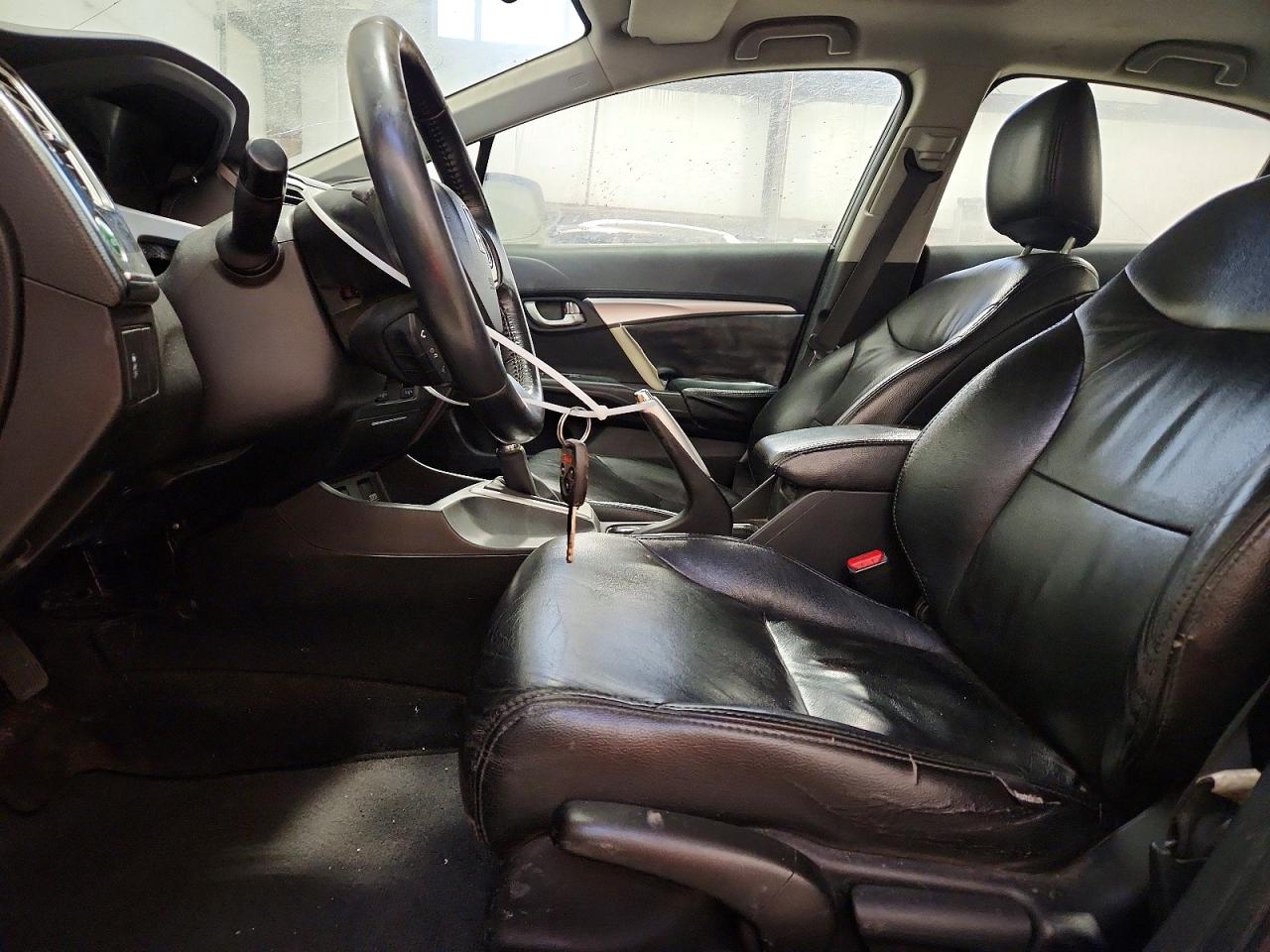 2013 Honda Civic Lx Charcoal vin: 2HGFB2E54DH033509