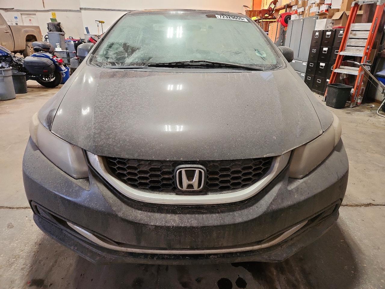 2013 Honda Civic Lx Charcoal vin: 2HGFB2E54DH033509