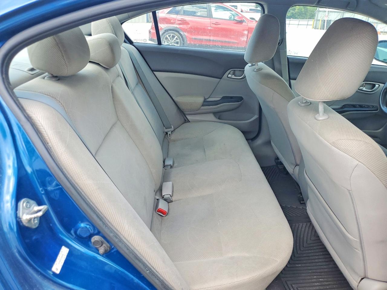 2012 Honda Civic Lx Blue vin: 2HGFB2E55CH561168