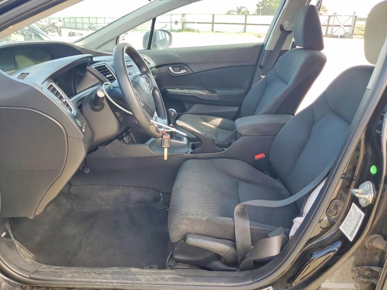 2015 Honda Civic Lx Black vin: 2HGFB2E57FH532713