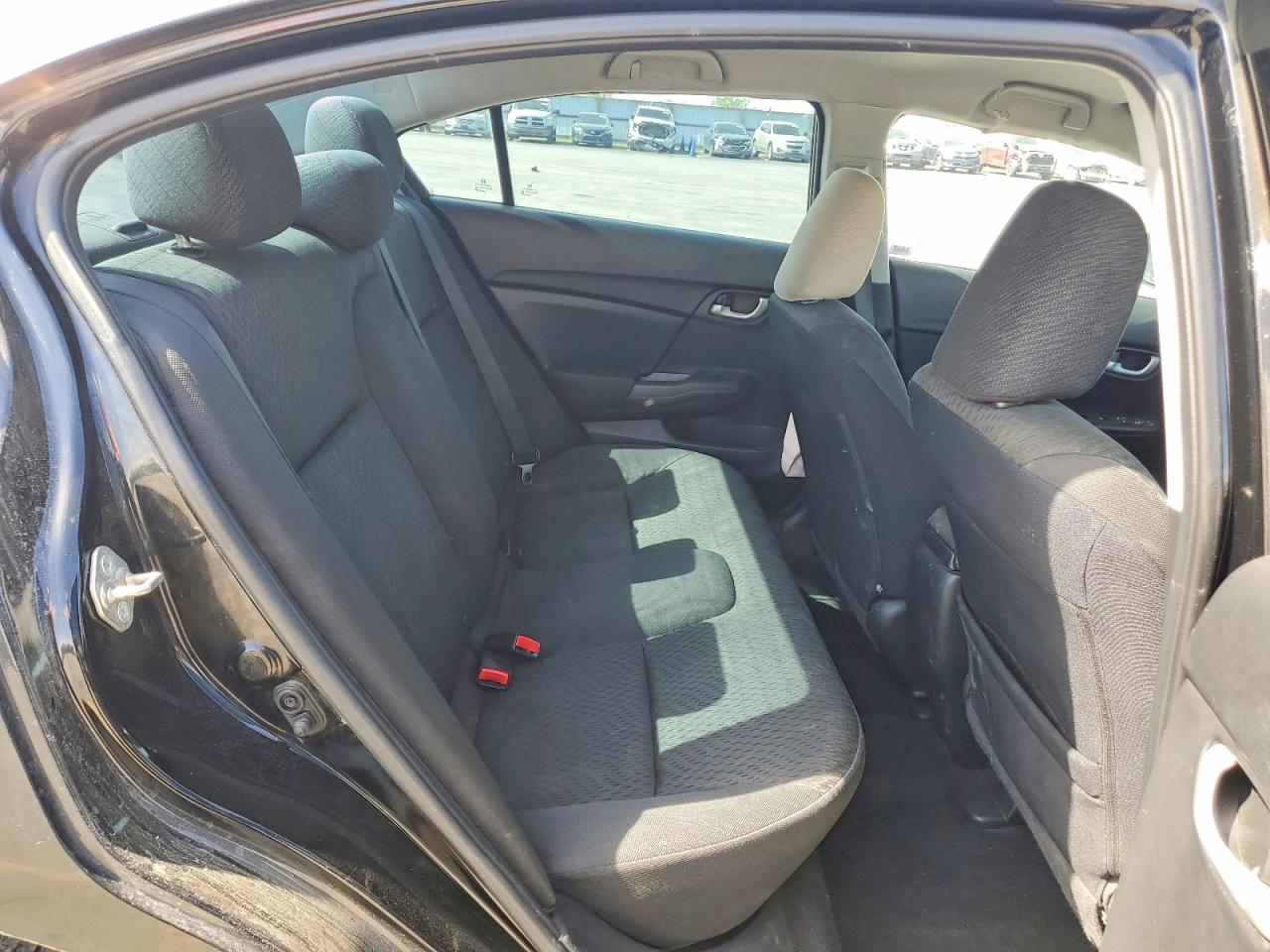 2015 Honda Civic Lx Black vin: 2HGFB2E57FH532713