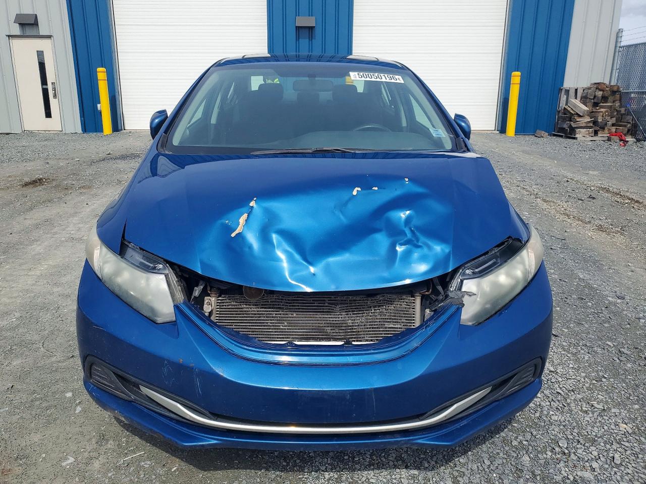 2015 Honda Civic Lx Blue vin: 2HGFB2E59FH008916