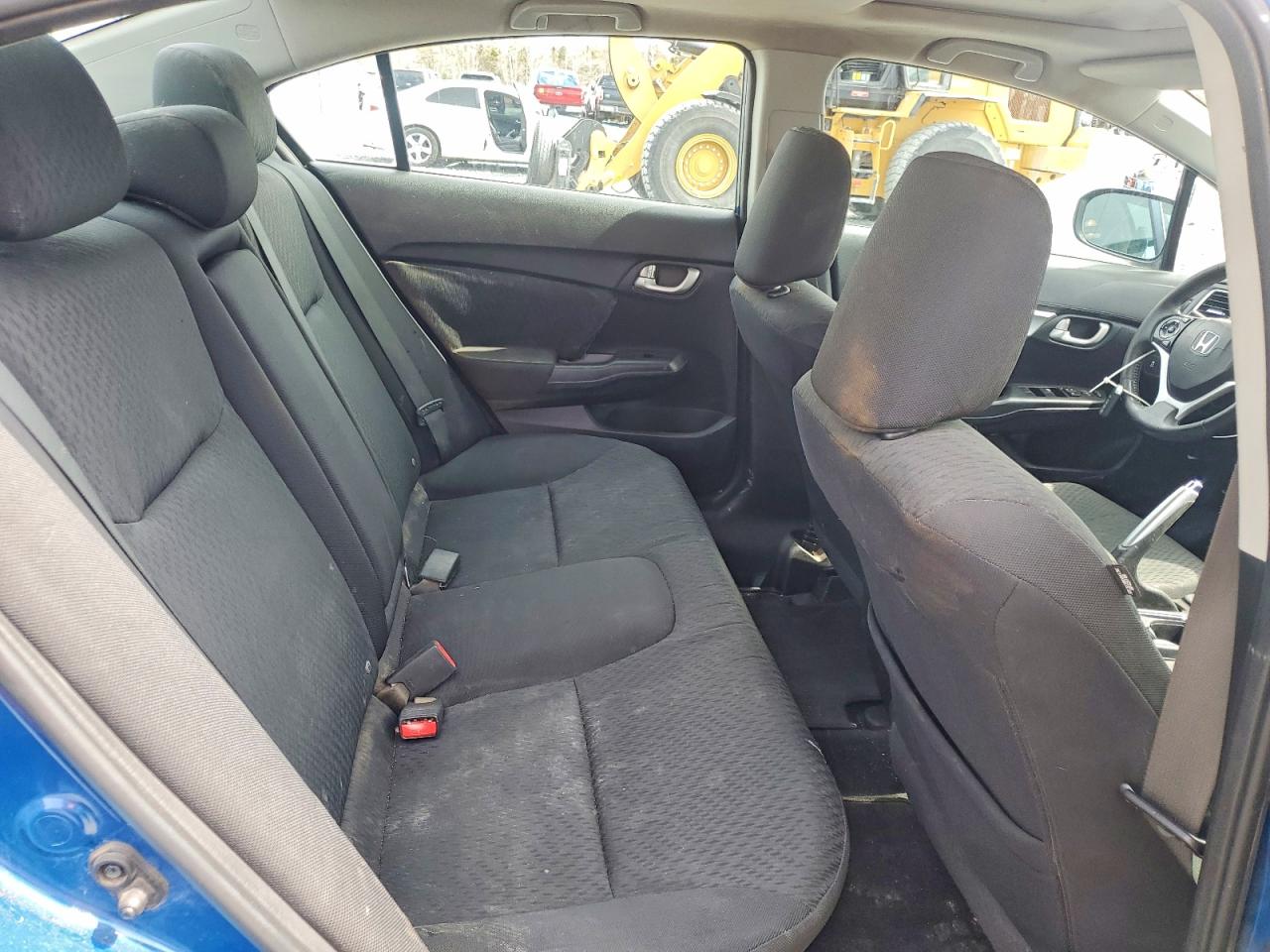 2015 Honda Civic Lx Blue vin: 2HGFB2E59FH008916