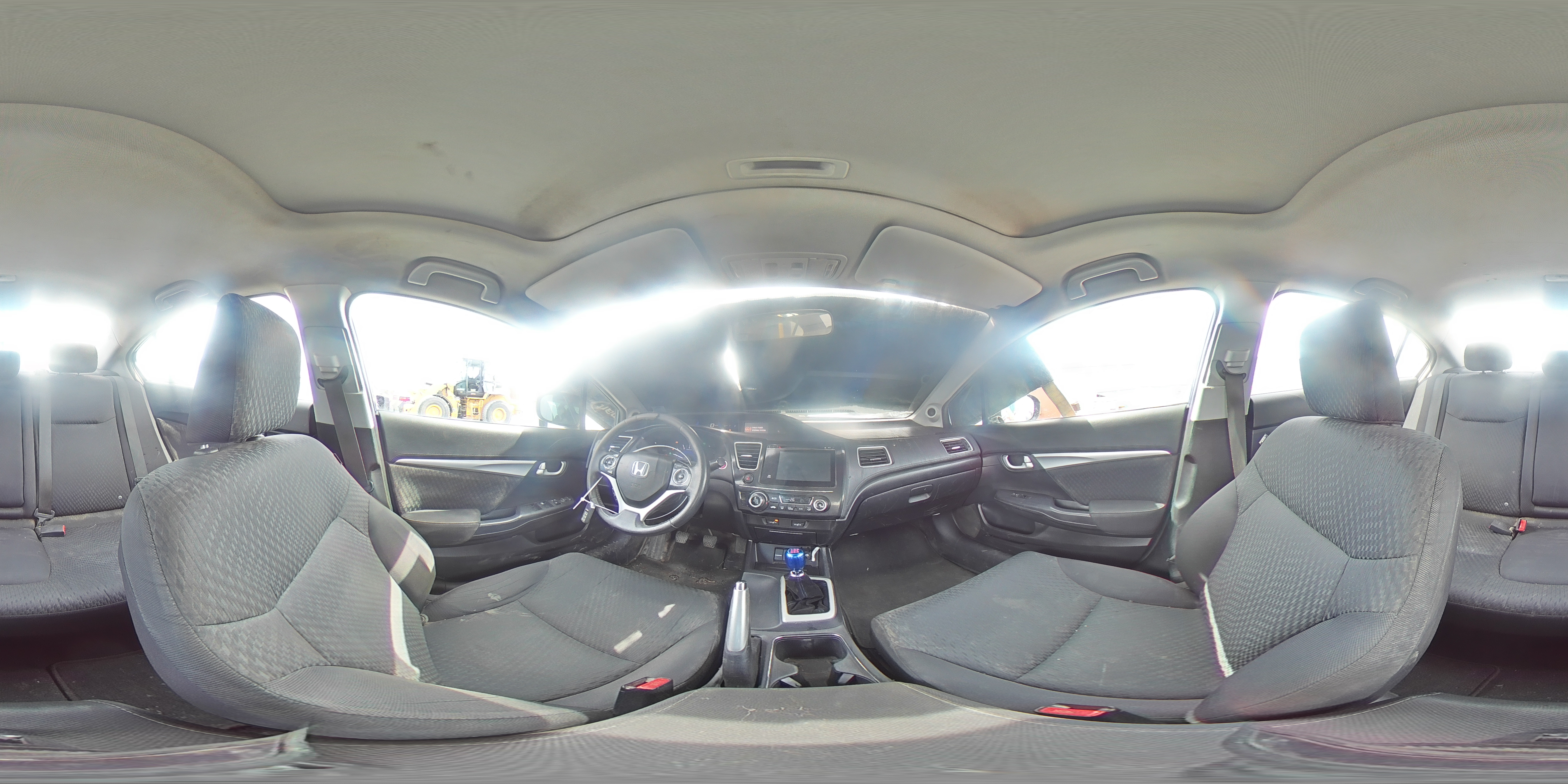 2015 Honda Civic Lx Blue vin: 2HGFB2E59FH008916