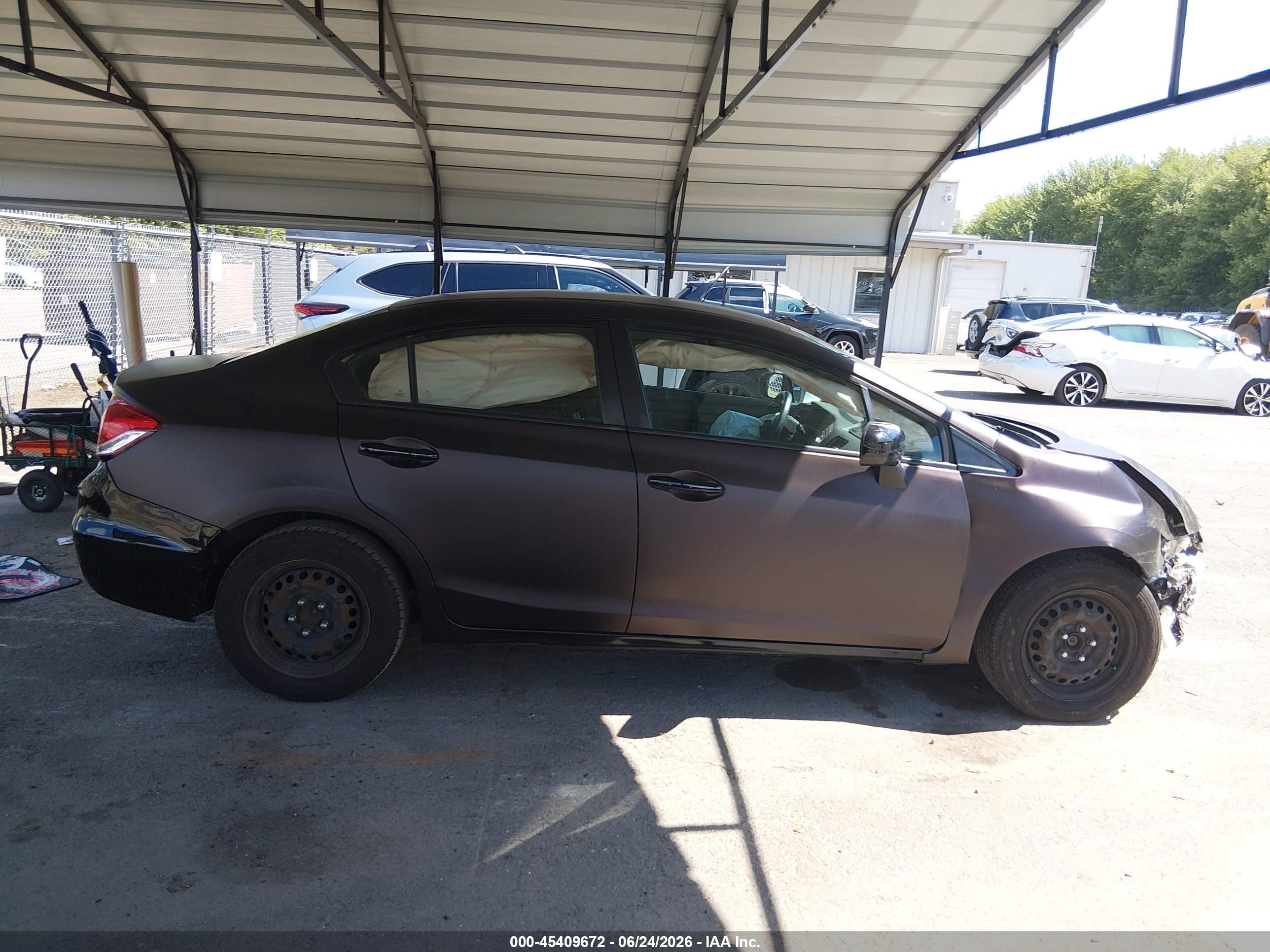 2014 Honda Civic Lx Black vin: 2HGFB2E5XEH507268