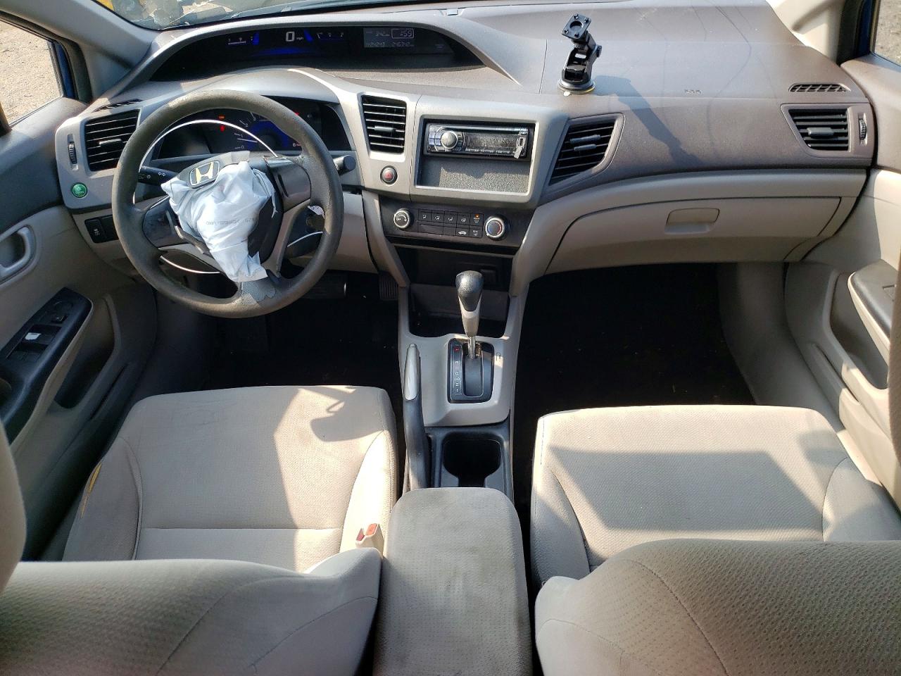 2012 Honda Civic Dx Blue vin: 2HGFB2F21CH503868