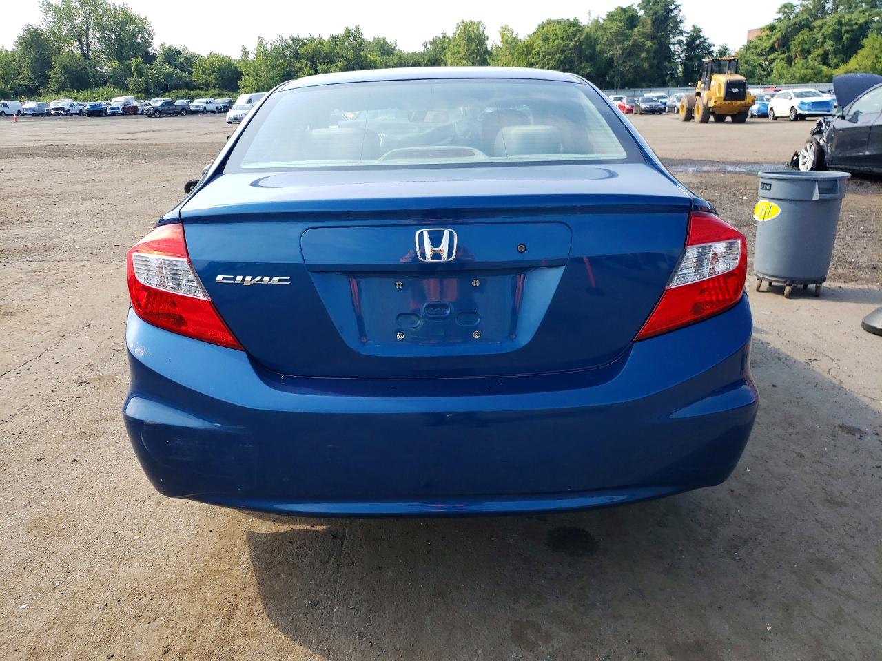 2012 Honda Civic Dx Blue vin: 2HGFB2F21CH503868