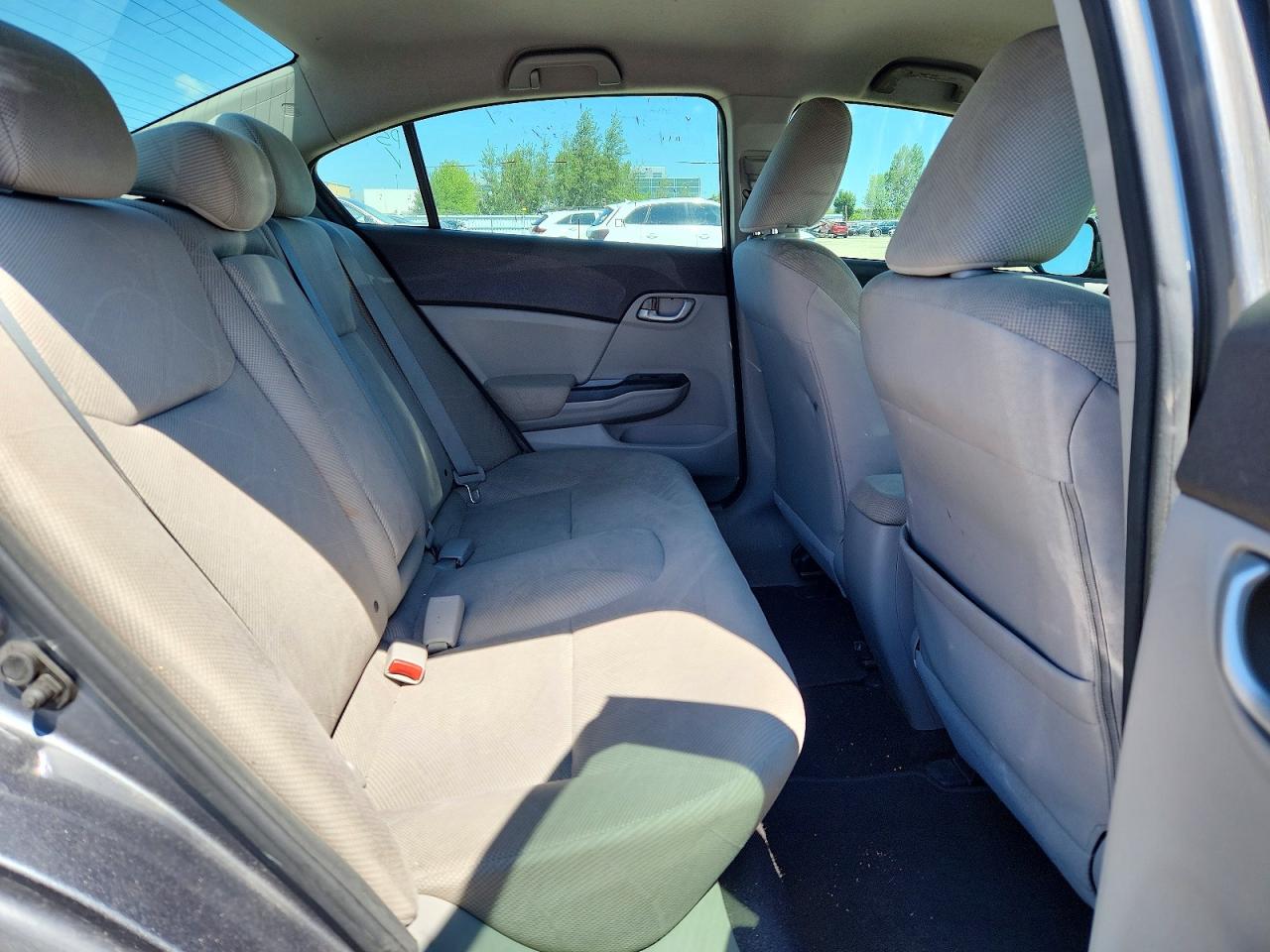 2012 Honda Civic Lx Gray vin: 2HGFB2F40CH110526