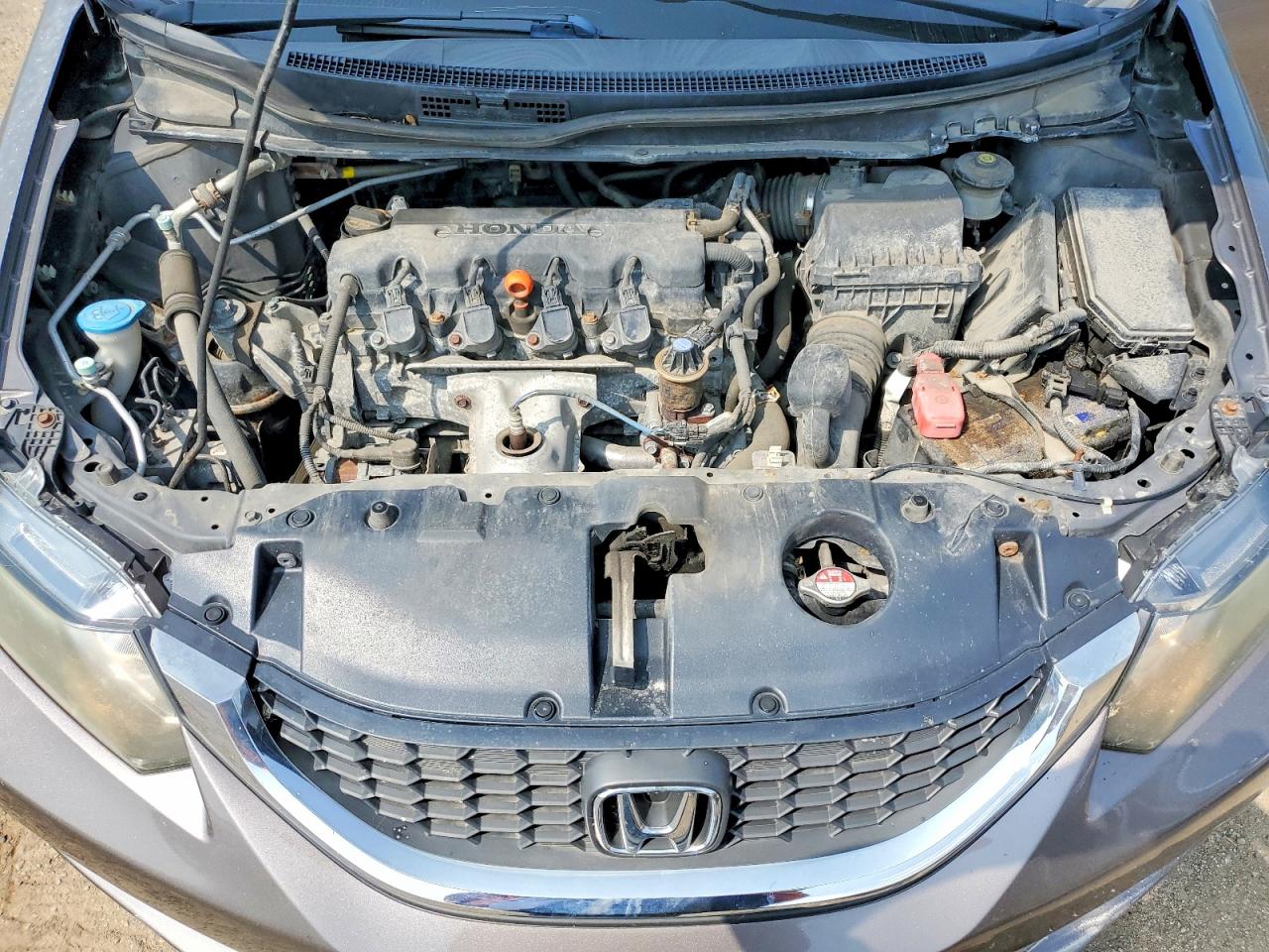 2013 Honda Civic Lx Brown vin: 2HGFB2F40DH021976