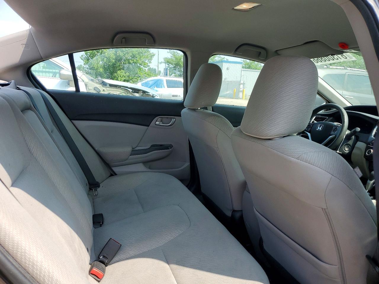 2013 Honda Civic Lx Brown vin: 2HGFB2F40DH021976