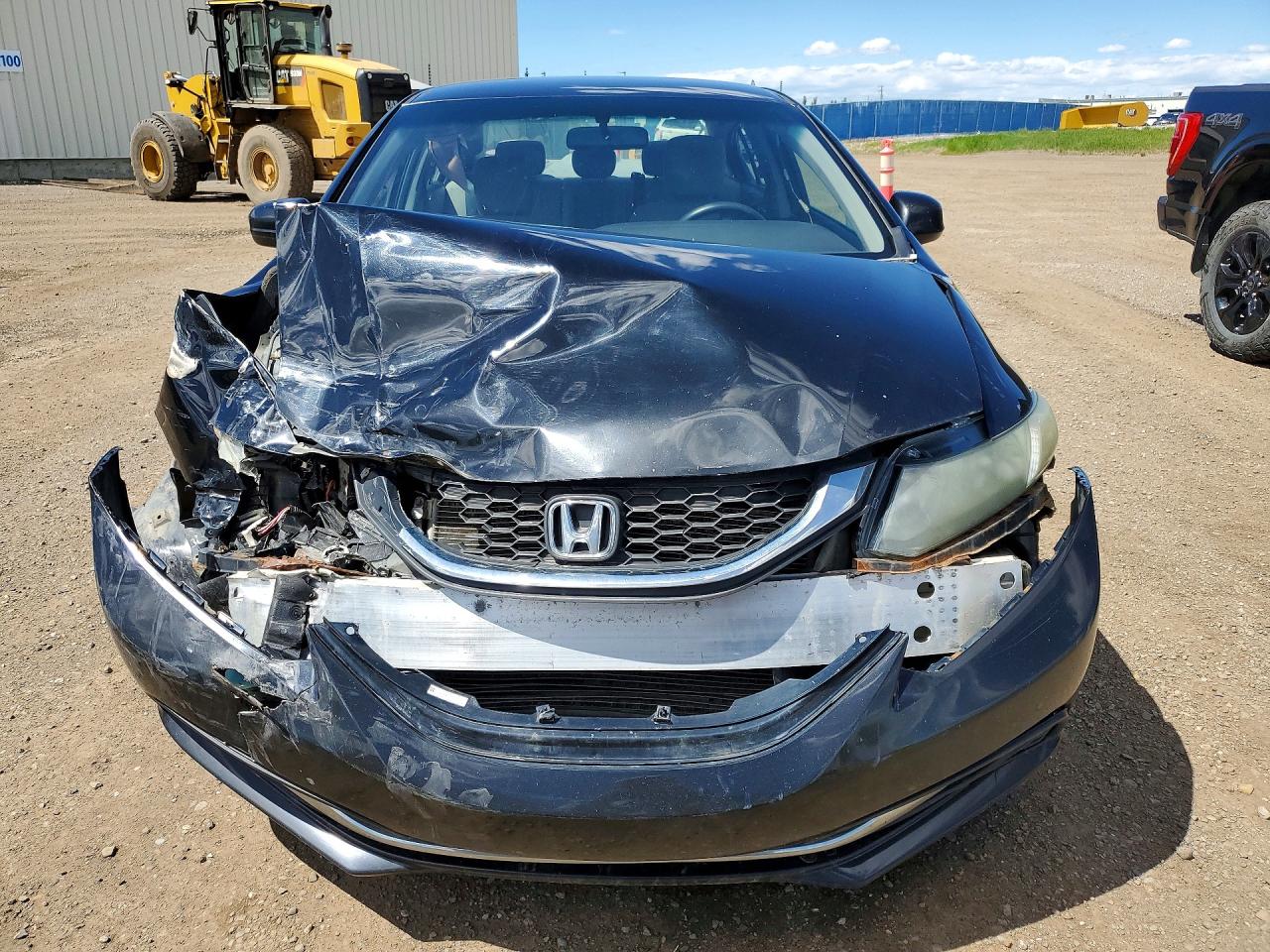 2013 Honda Civic Lx Black vin: 2HGFB2F40DH102167