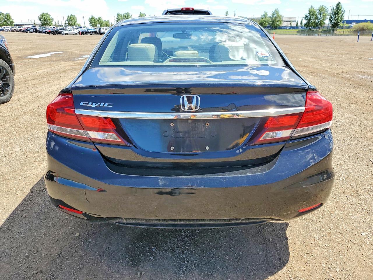 2013 Honda Civic Lx Black vin: 2HGFB2F40DH102167