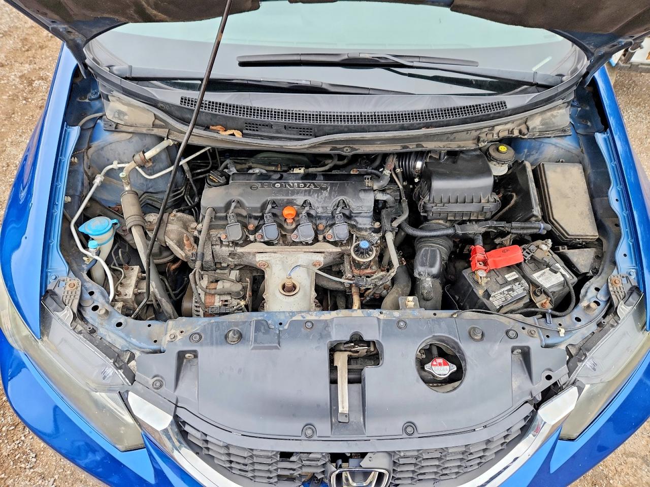 2015 Honda Civic Lx Blue vin: 2HGFB2F40FH005926