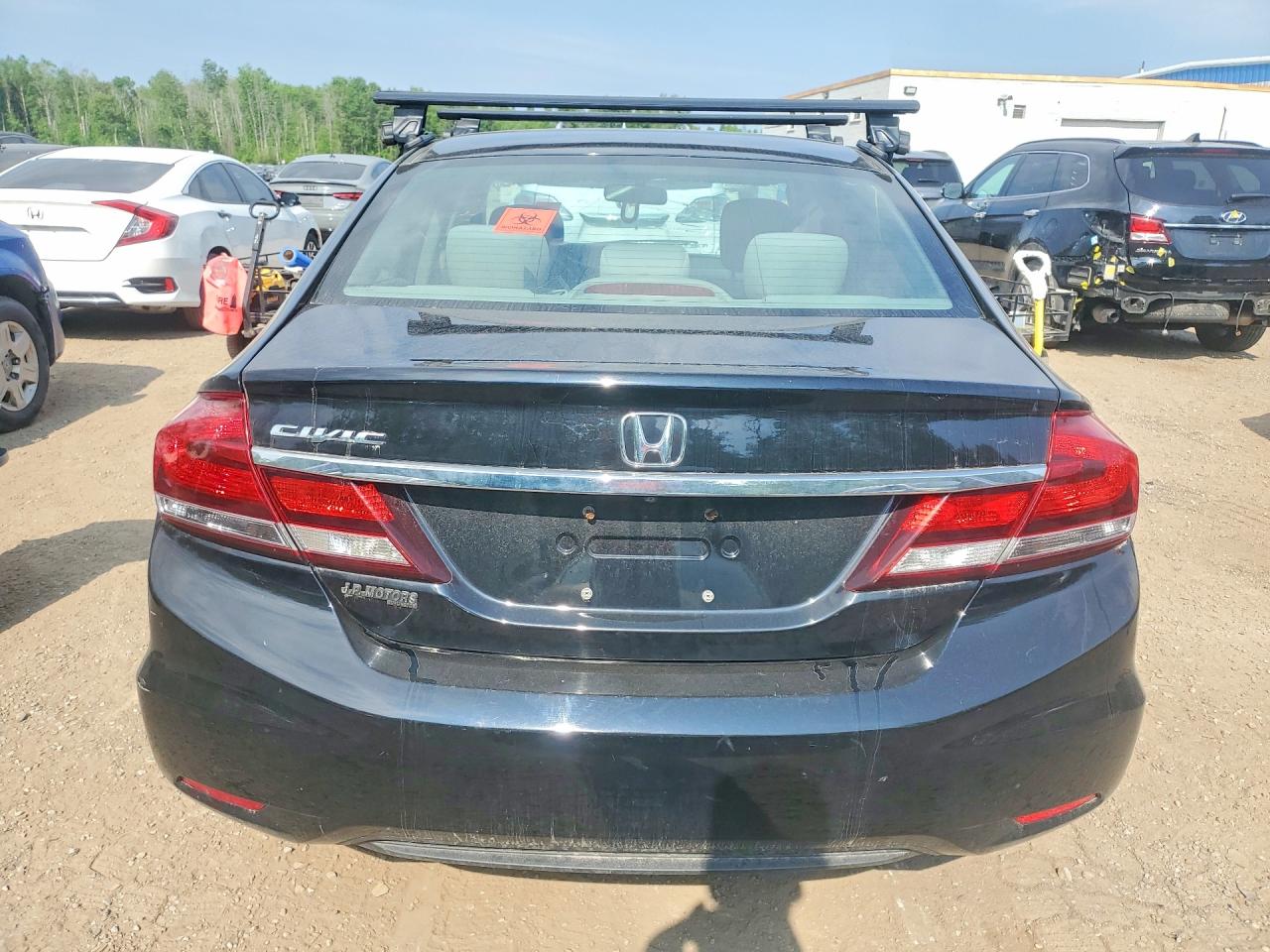 2015 Honda Civic Lx Black vin: 2HGFB2F40FH028039
