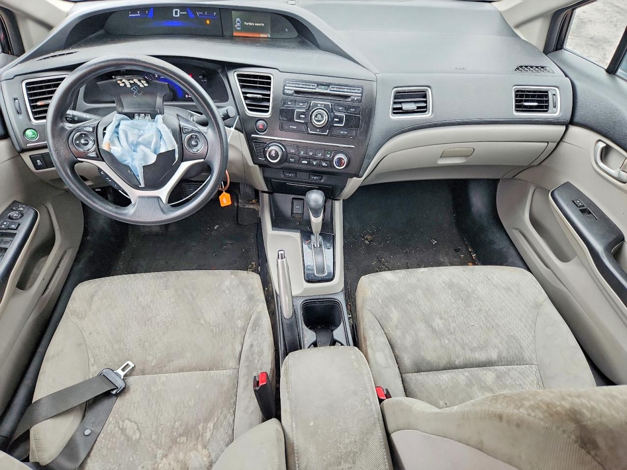 2015 Honda Civic Lx Black vin: 2HGFB2F41FH054083