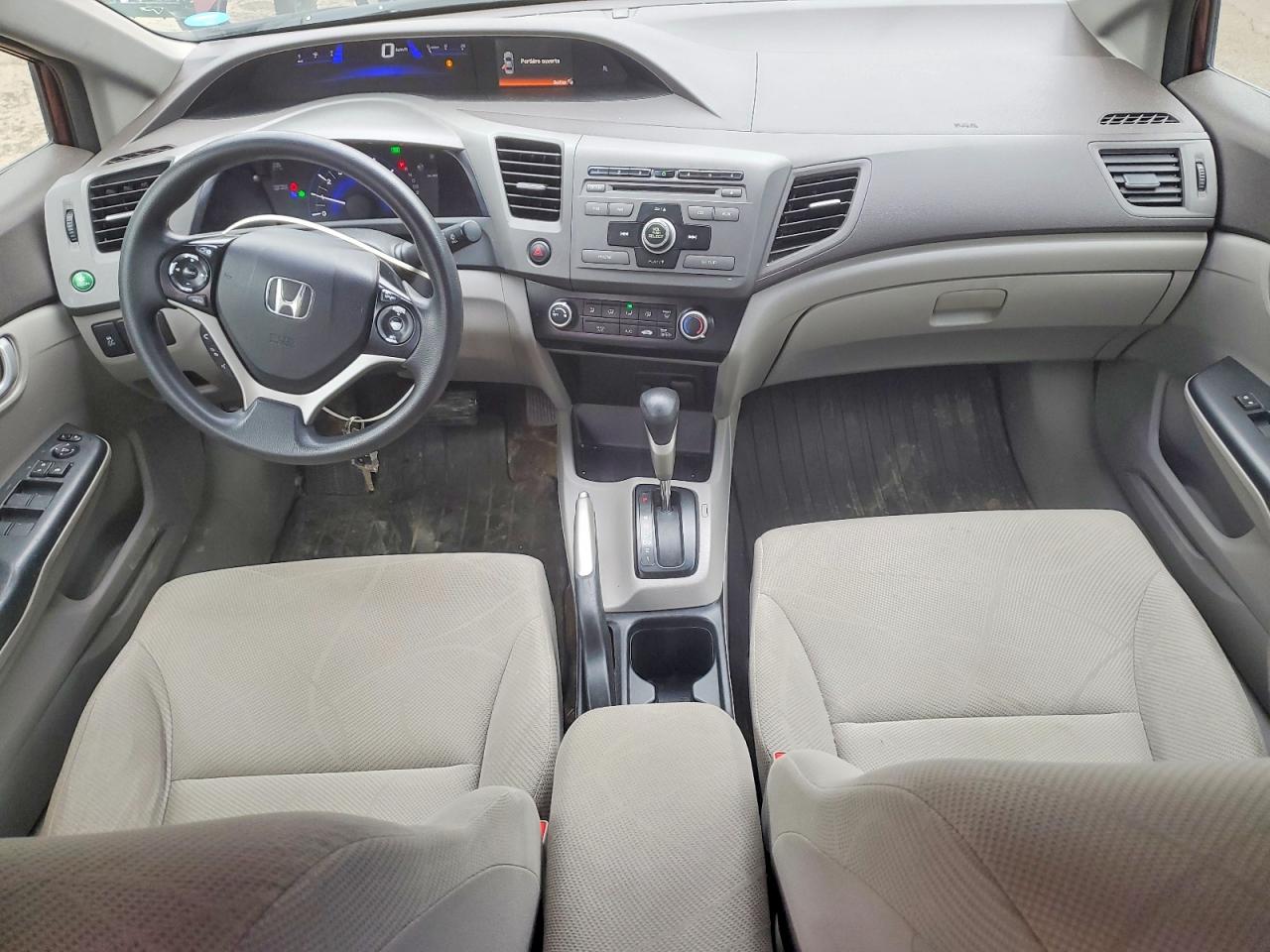 2012 Honda Civic Lx Burgundy vin: 2HGFB2F42CH001520