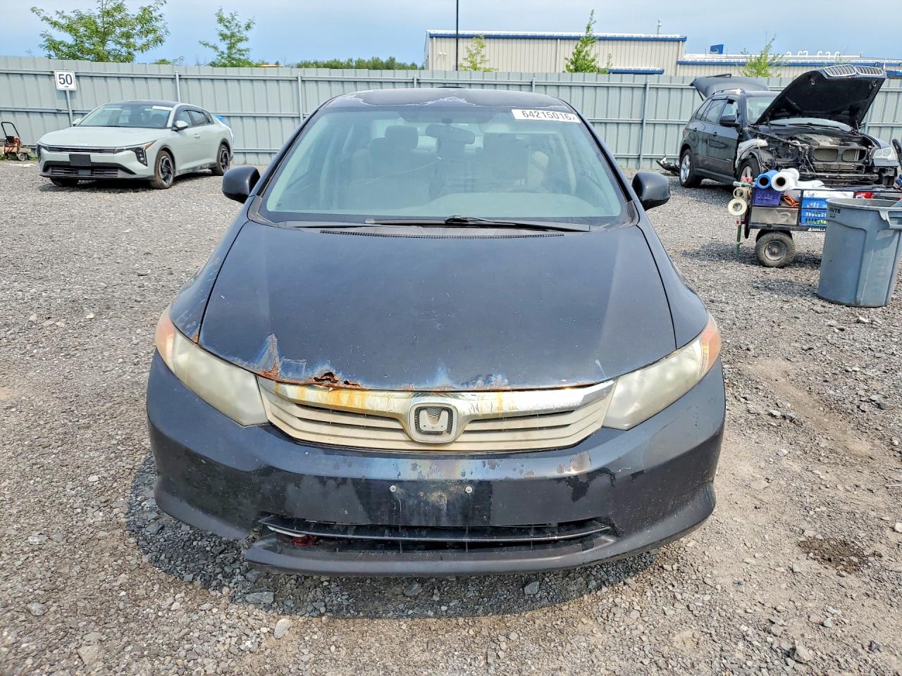 2012 Honda Civic Lx Black vin: 2HGFB2F42CH027020