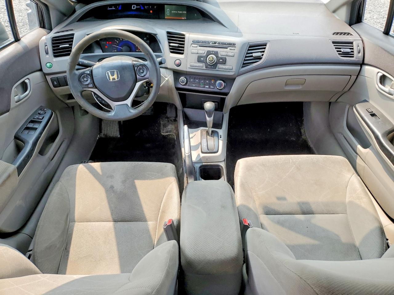 2012 Honda Civic Lx Black vin: 2HGFB2F42CH027020